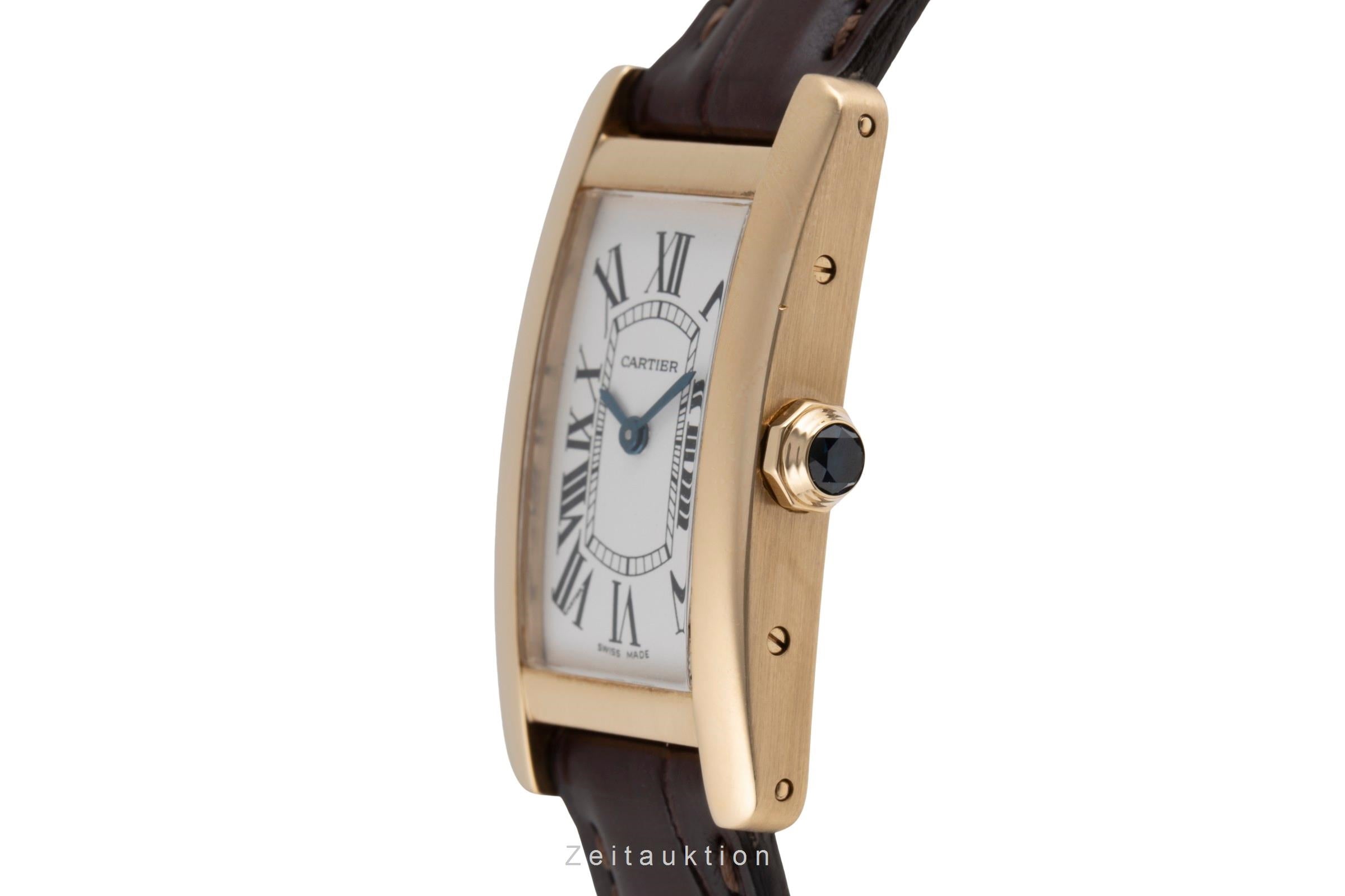 Cartier Tank Américaine or 18 ct quartz montre pour femmes W2601556 LP: 8300EUR  [2503267]