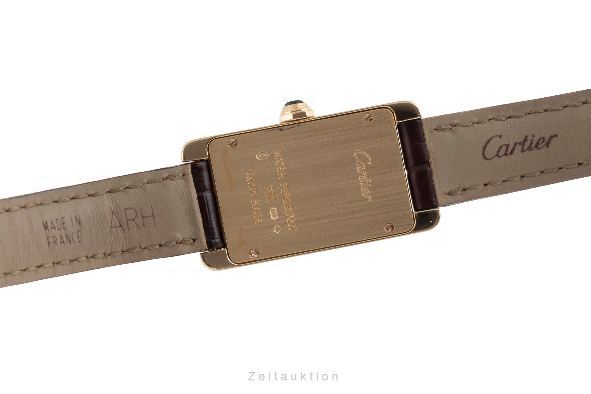Cartier Tank Américaine or 18 ct quartz montre pour femmes W2601556 LP: 8300EUR  [2503267]