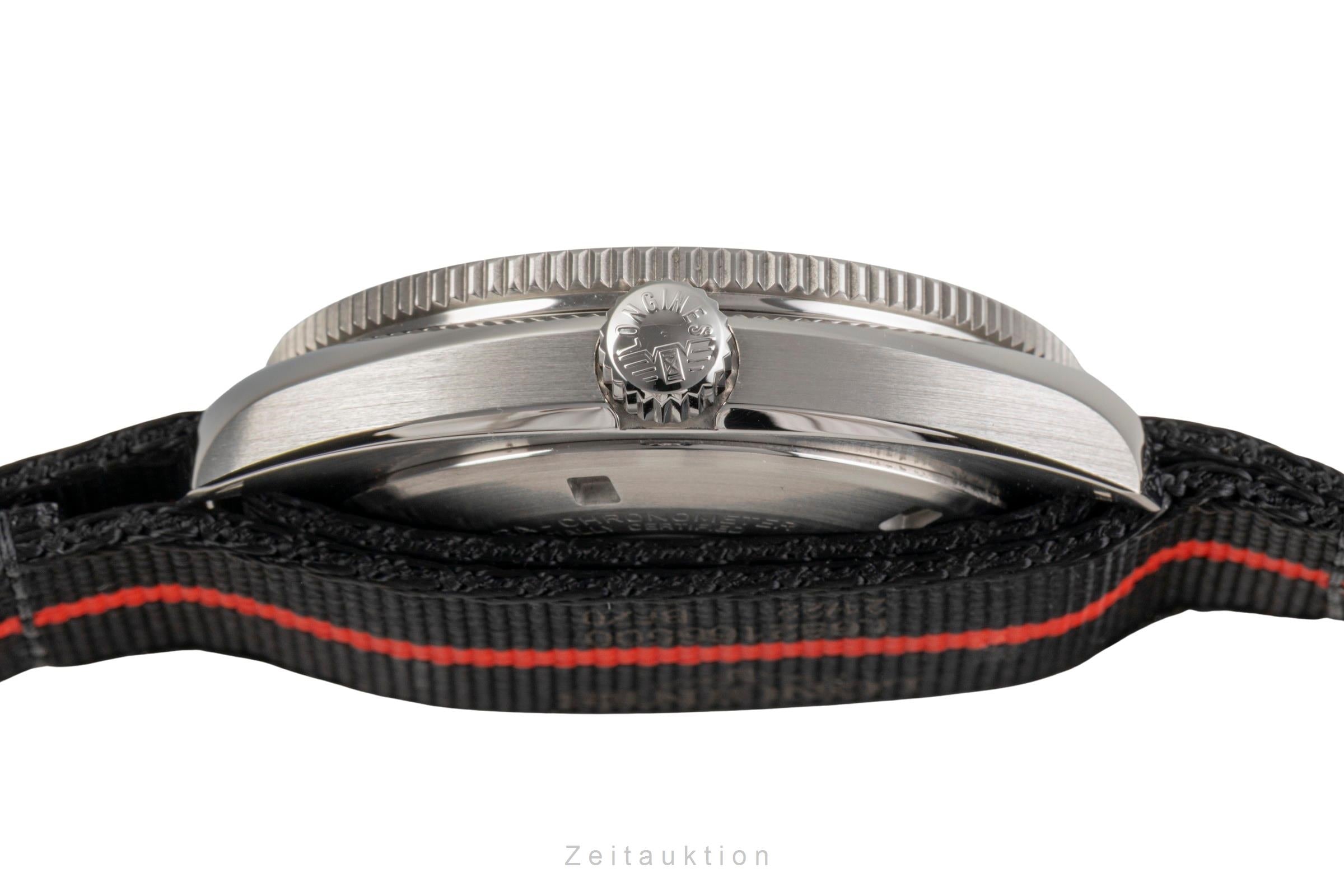 Longines Ultra Chron acier automatique montre pour hommes L2.836.4.52.9 LP: 4000EUR  [2503271]