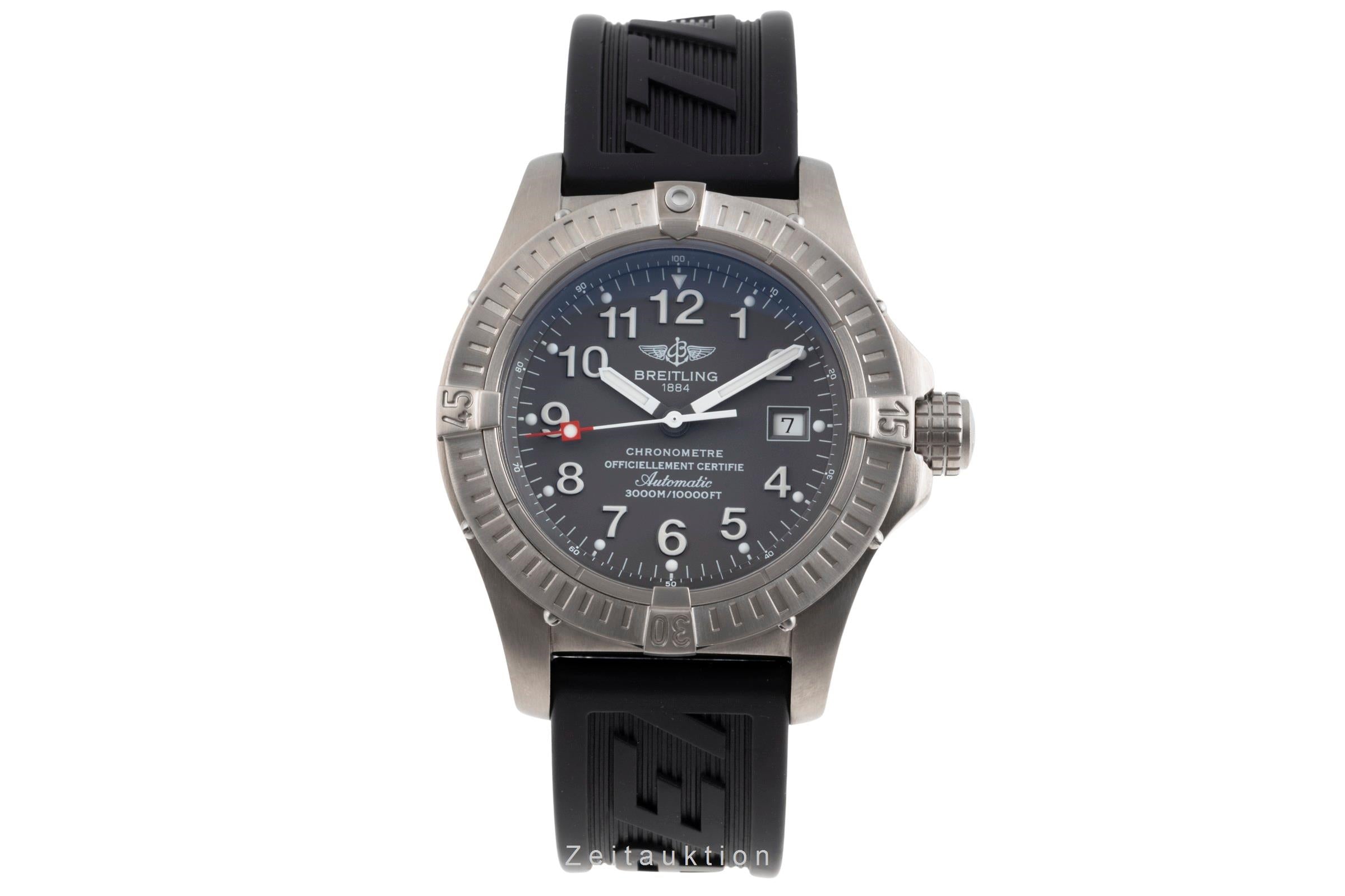 Breitling Avenger Seawolf titanio automático reloj para caballeros E17370  [2503275]
