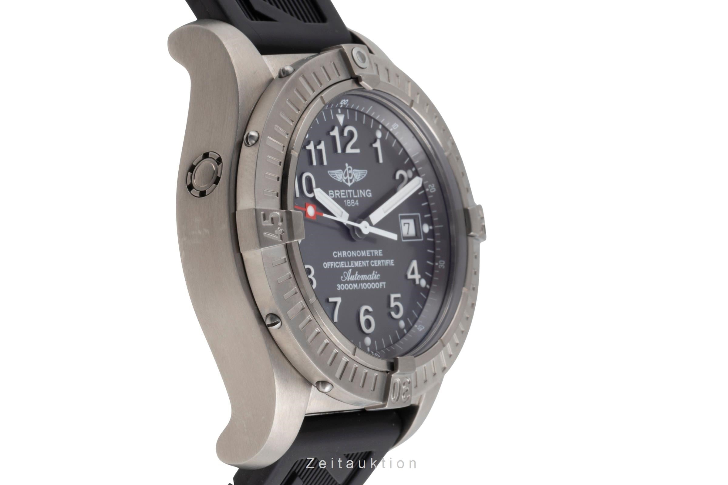 Breitling Avenger Seawolf titanio automático reloj para caballeros E17370  [2503275]