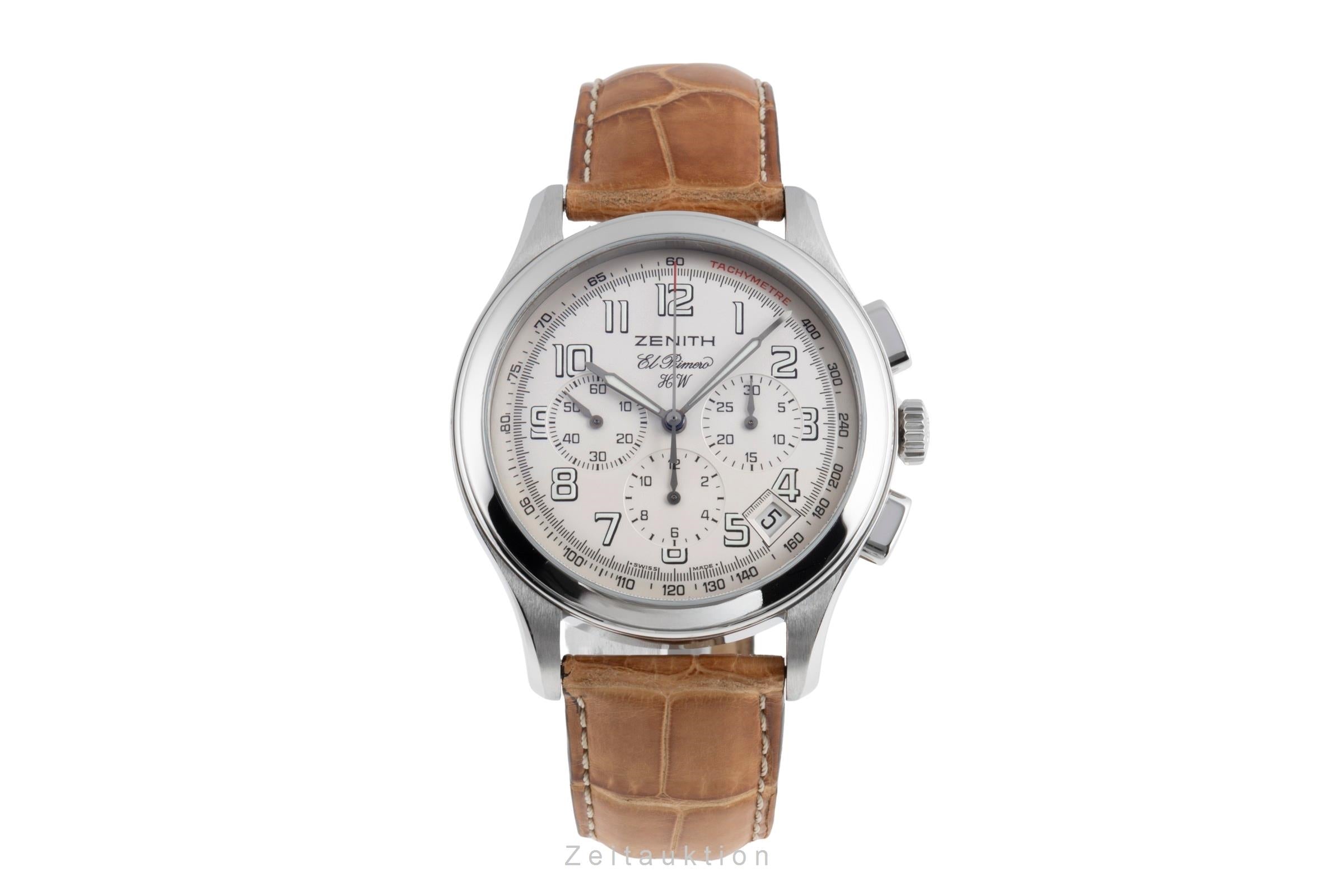 Zenith El Primero chronograph steel manual winding men's watch 01.0500.420  [2503276]