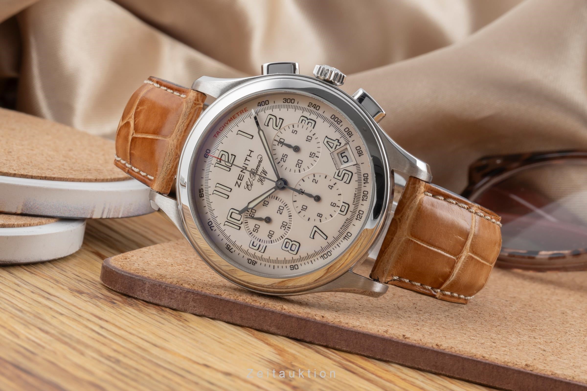 Zenith El Primero chronograph steel manual winding men's watch 01.0500.420  [2503276]