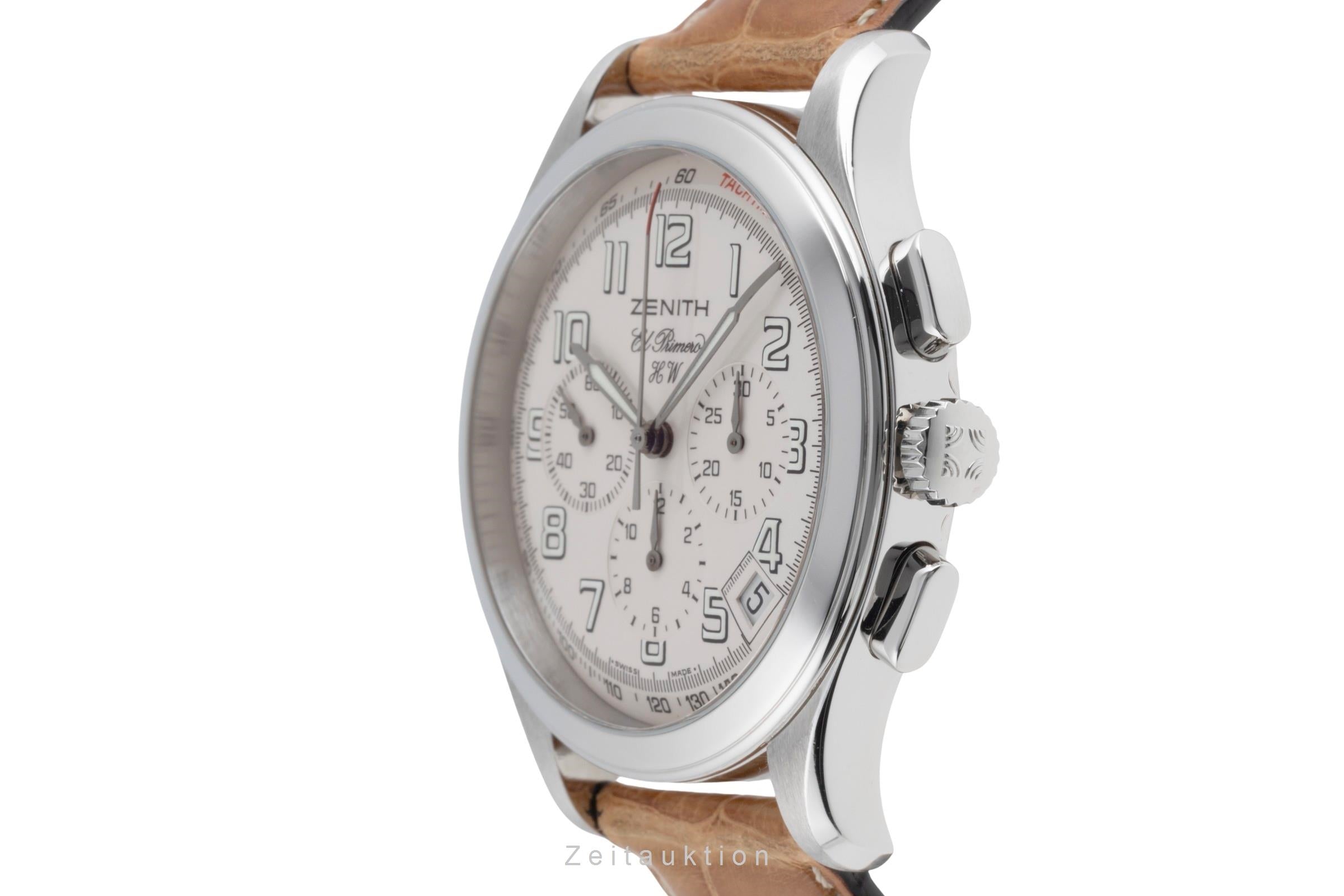 Zenith El Primero chronograph steel manual winding men's watch 01.0500.420  [2503276]