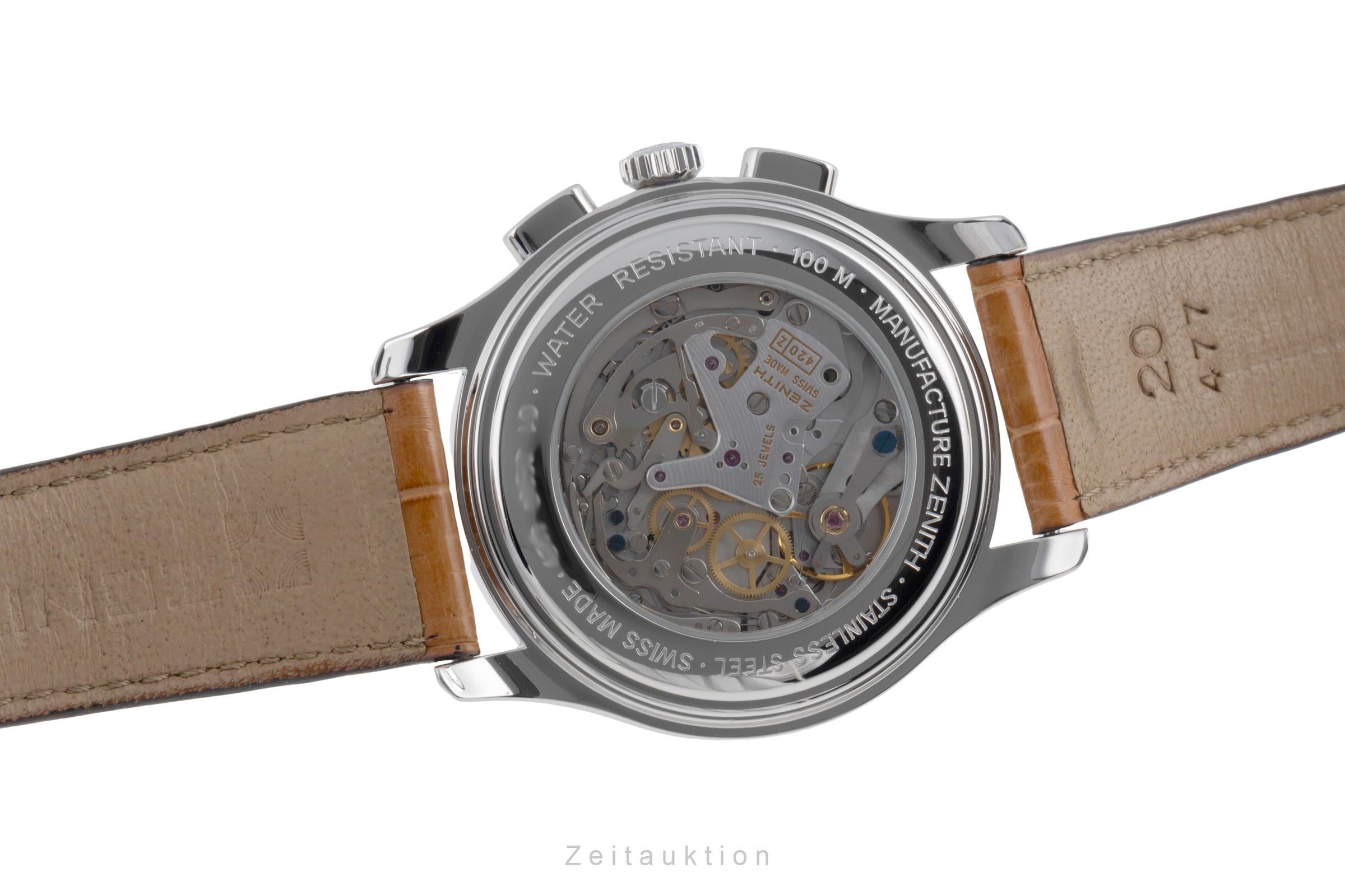 Zenith El Primero chronograph steel manual winding men's watch 01.0500.420  [2503276]