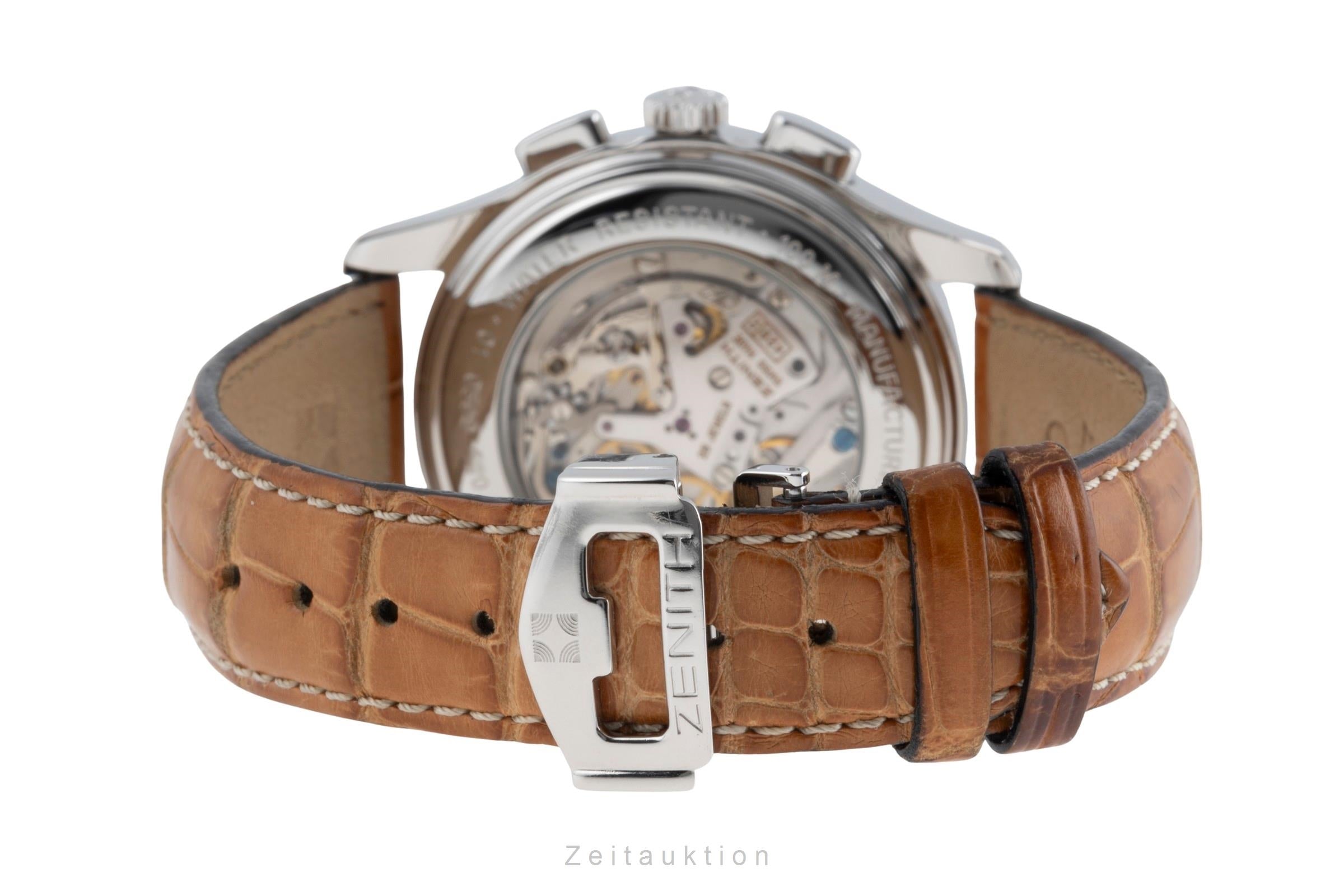 Zenith El Primero chronograph steel manual winding Kal. 420Z Ref