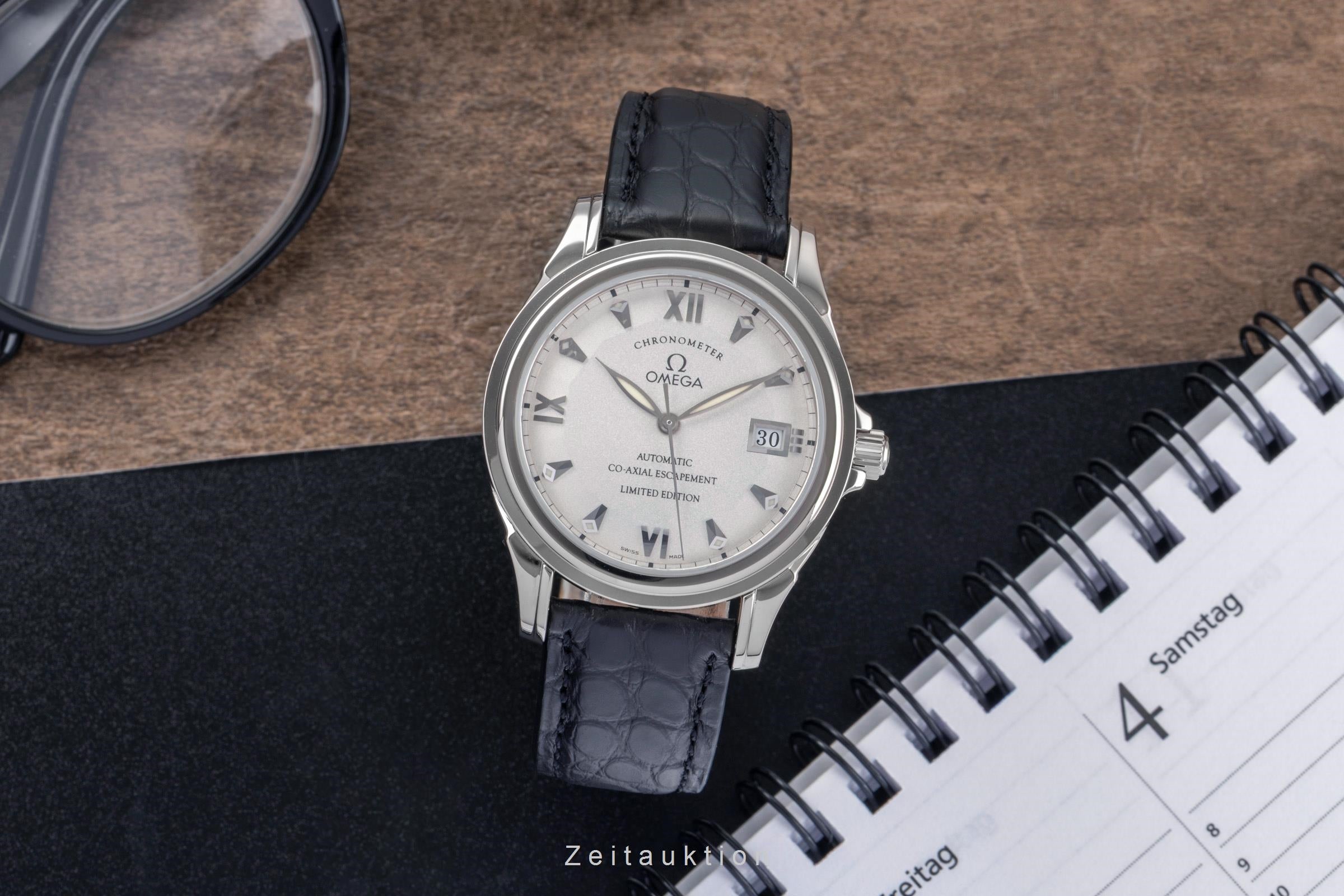 Omega De Ville oro bianco 18 ct automatismo orologio da uomo 5941.31.31 Limited  [2503277]