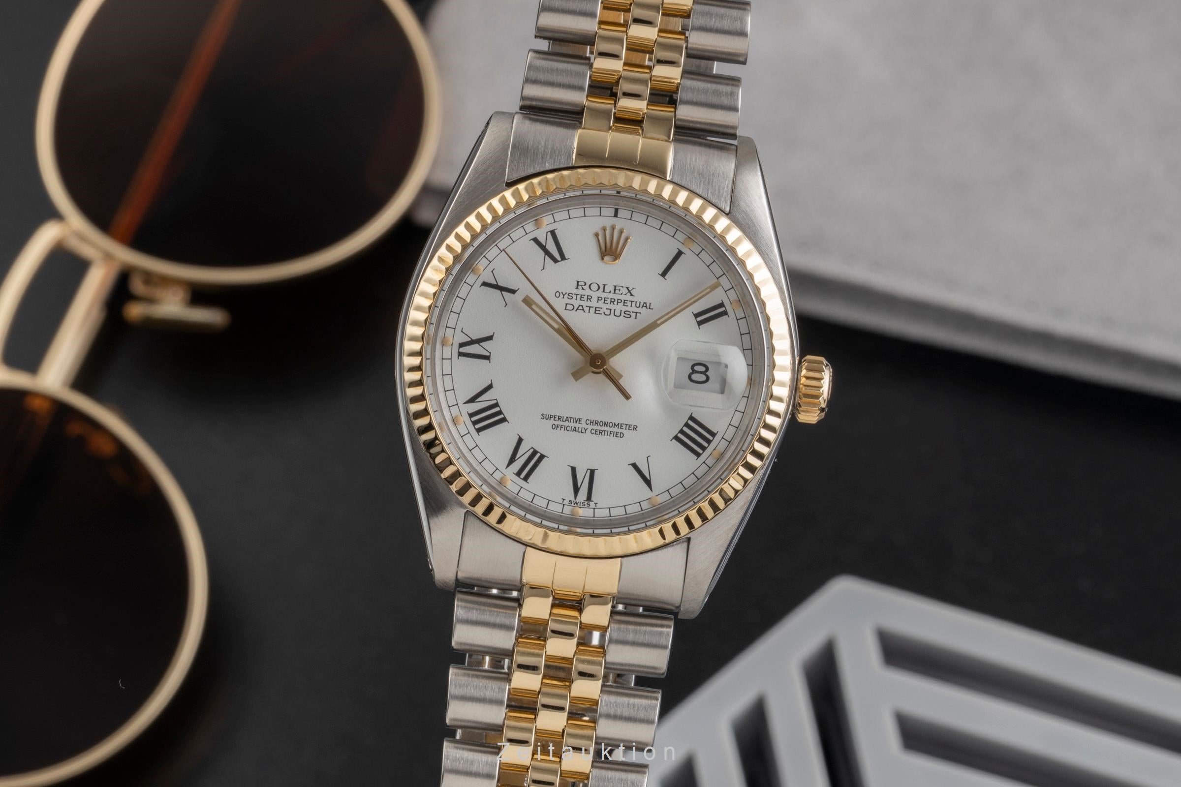 Rolex Datejust acero oro automático 3035 16013 VINTAGE