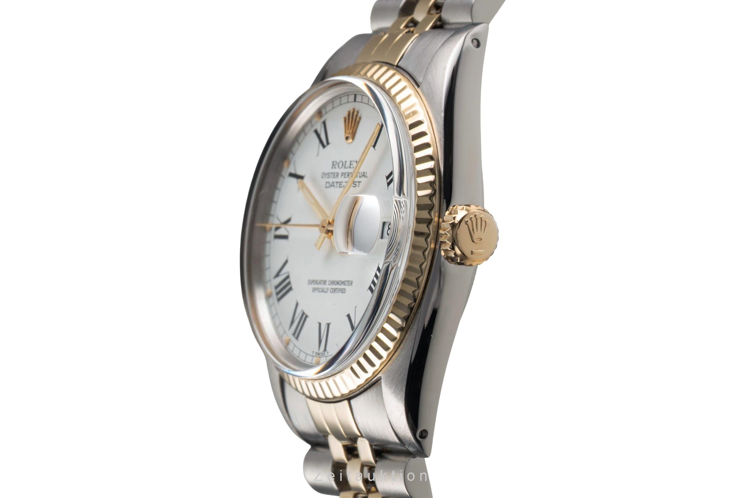 Rolex Datejust acier / or  automatique montre pour hommes 16013 Vintage  [2503278]