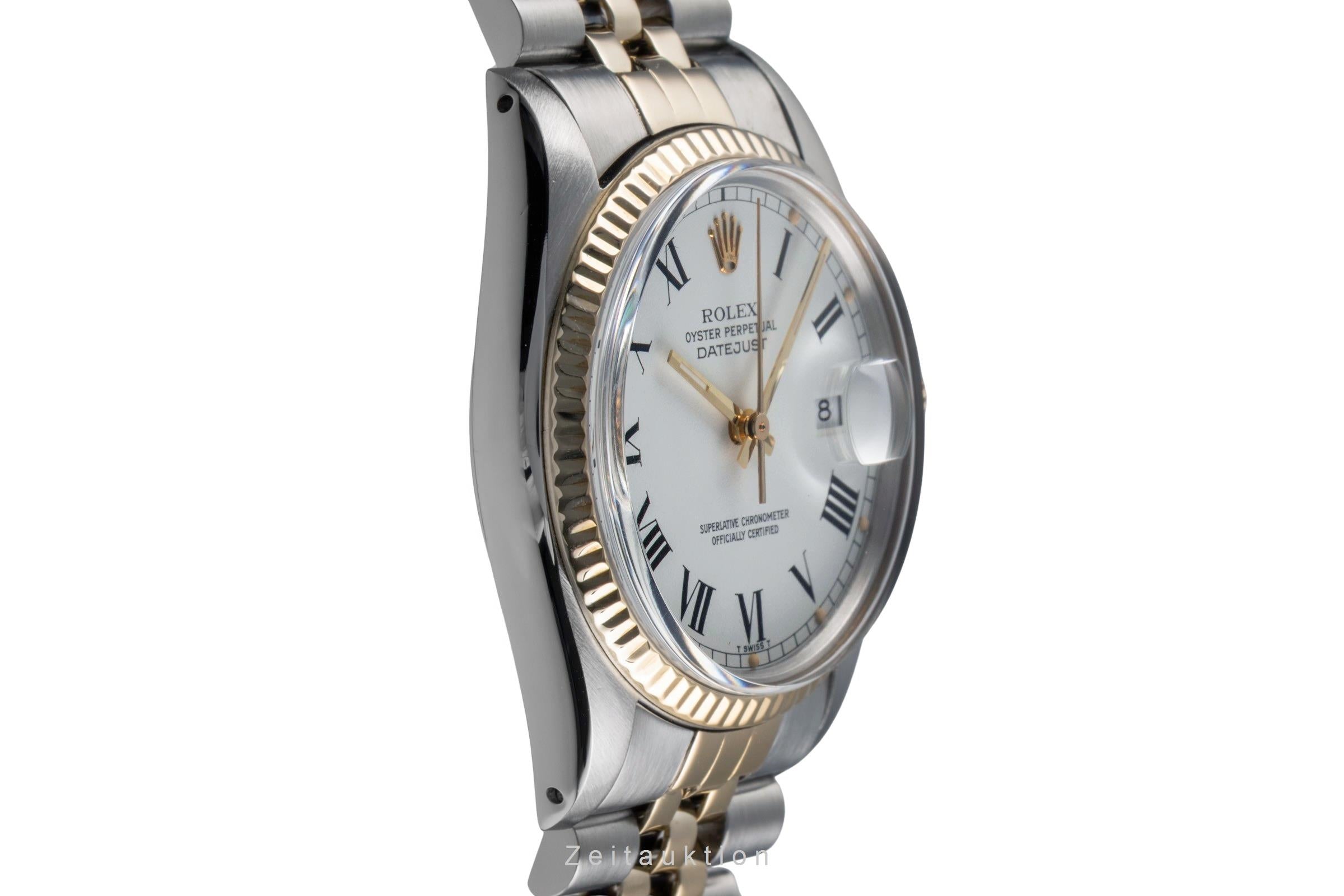 Rolex Datejust acier / or  automatique montre pour hommes 16013 Vintage  [2503278]