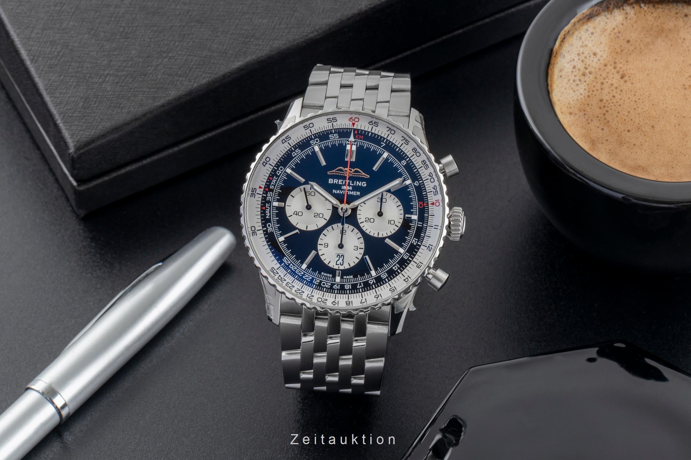 Breitling Navitimer B01 Chronograph Automatik  Ref. AB0137211B1A1 B&P NP: 9650 € [2503279]