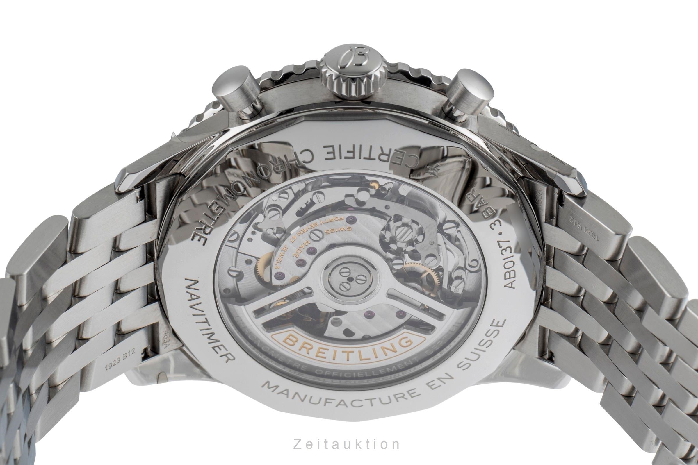 Breitling Navitimer B01 Chronograph Automatik  Ref. AB0137211B1A1 B&P NP: 9650 € [2503279]
