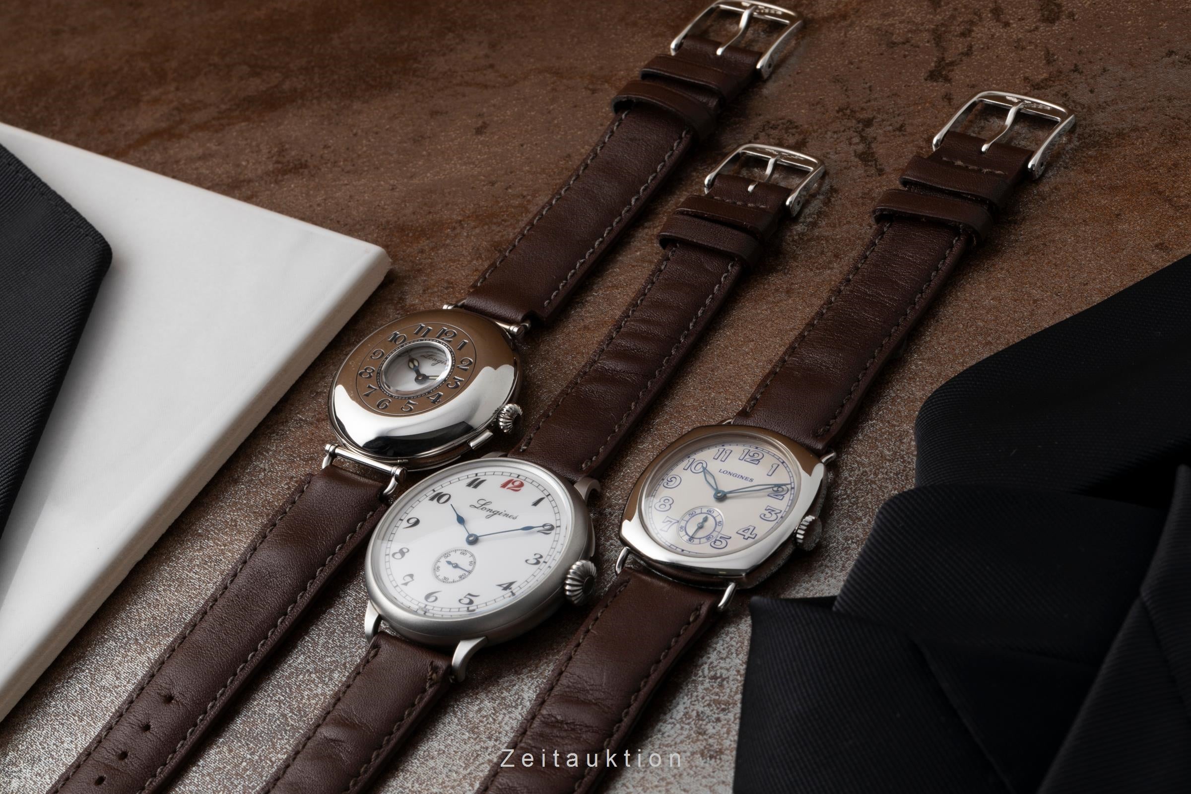 Longines acero cuerda manual reloj para caballeros L.881.4.23.2  L7.883.4.23.2  L7.882.4.73.2 Limited  [2503281]