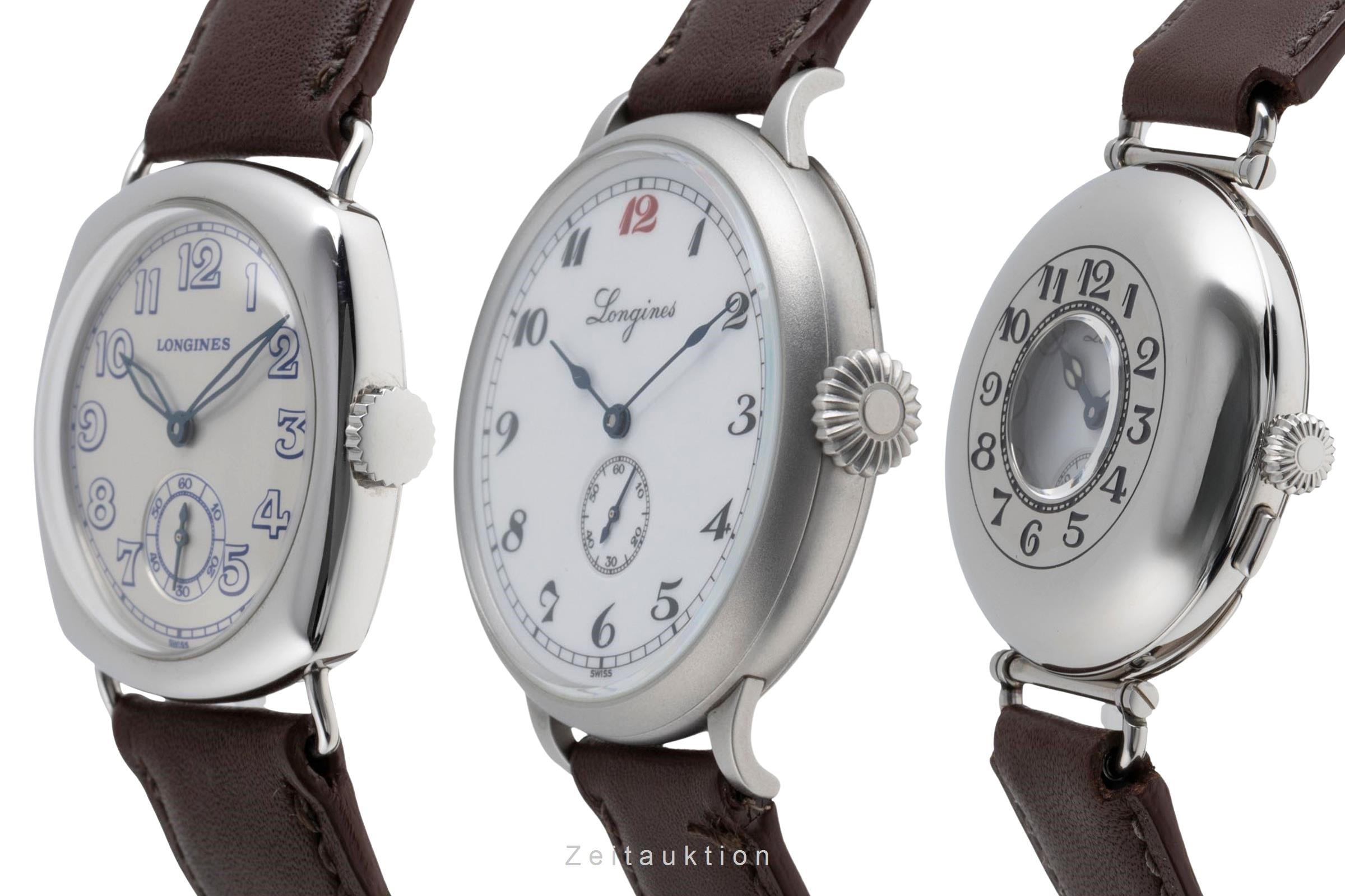 Longines acero cuerda manual reloj para caballeros L.881.4.23.2  L7.883.4.23.2  L7.882.4.73.2 Limited  [2503281]