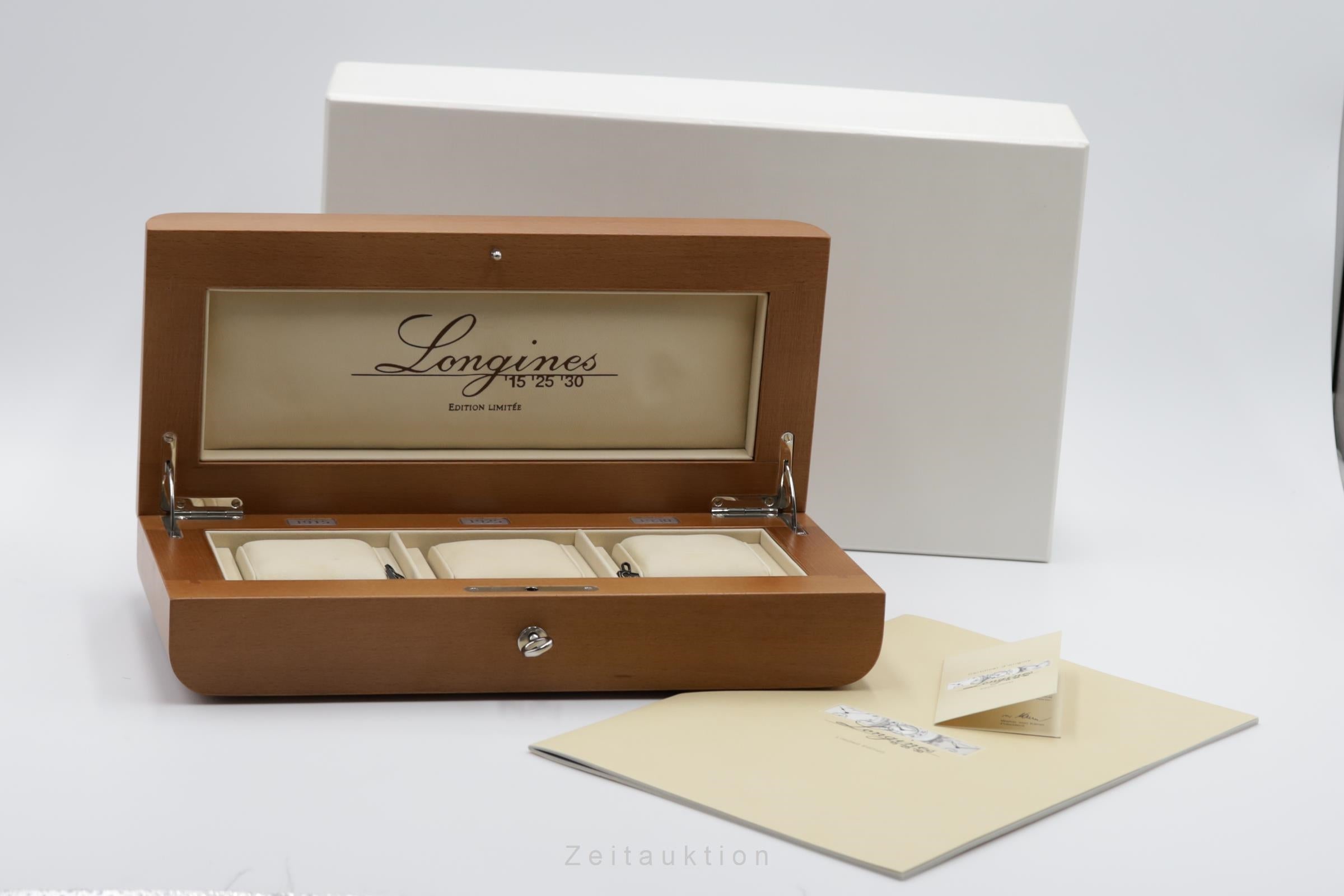 Longines acero cuerda manual reloj para caballeros L.881.4.23.2  L7.883.4.23.2  L7.882.4.73.2 Limited  [2503281]