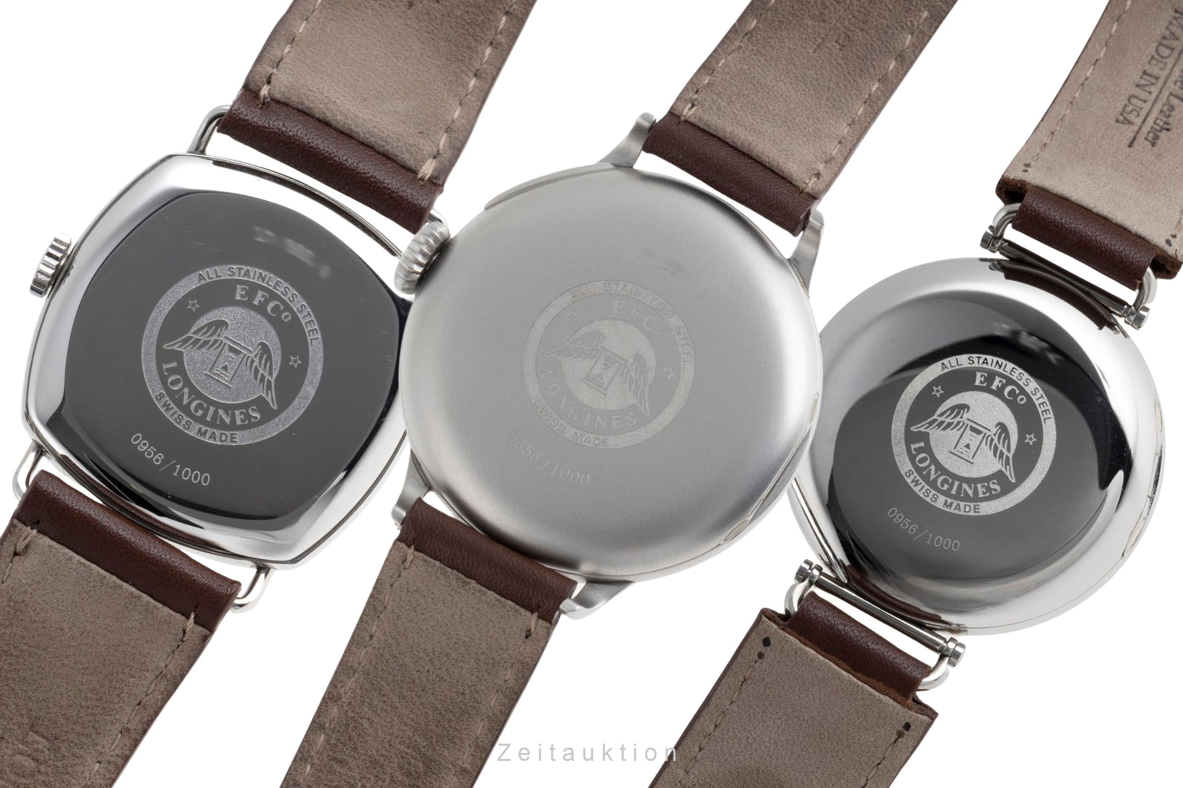 Longines acero cuerda manual reloj para caballeros L.881.4.23.2  L7.883.4.23.2  L7.882.4.73.2 Limited  [2503281]