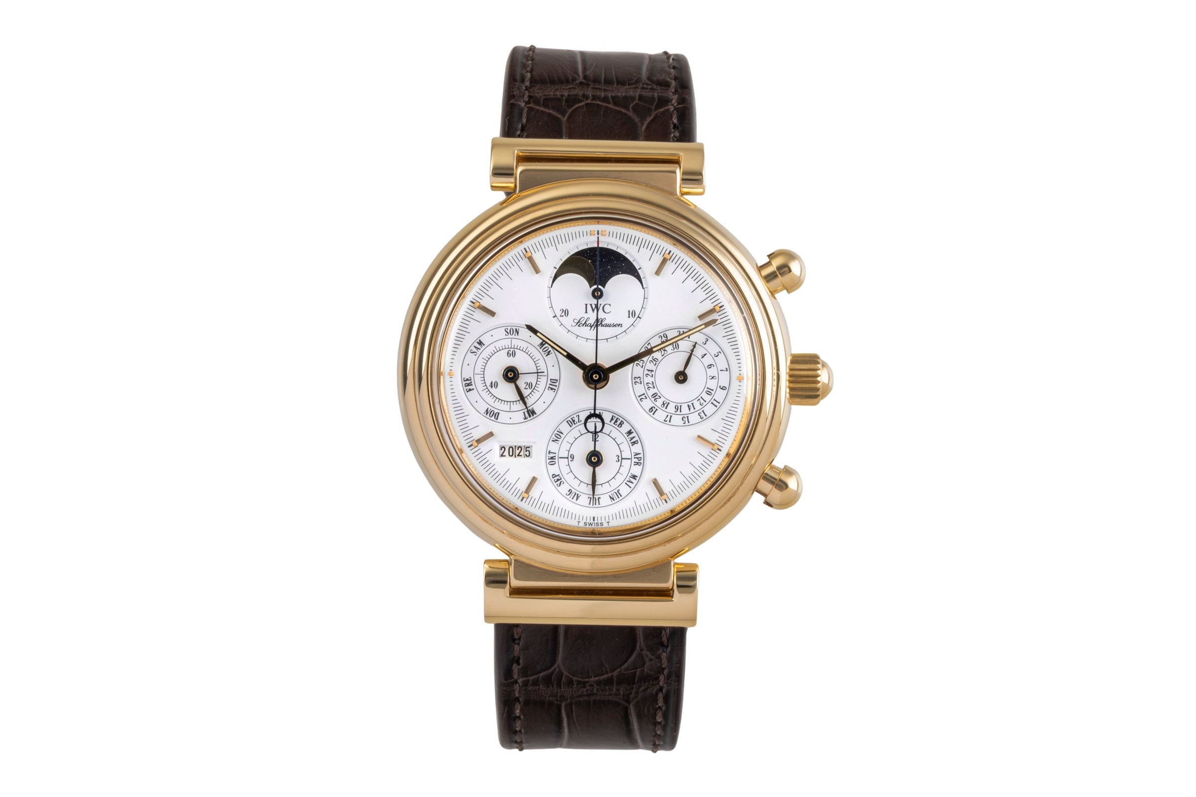 IWC Ewiger Kalender chronograph 18 ct gold automatic men's watch IW375001  [2503284]