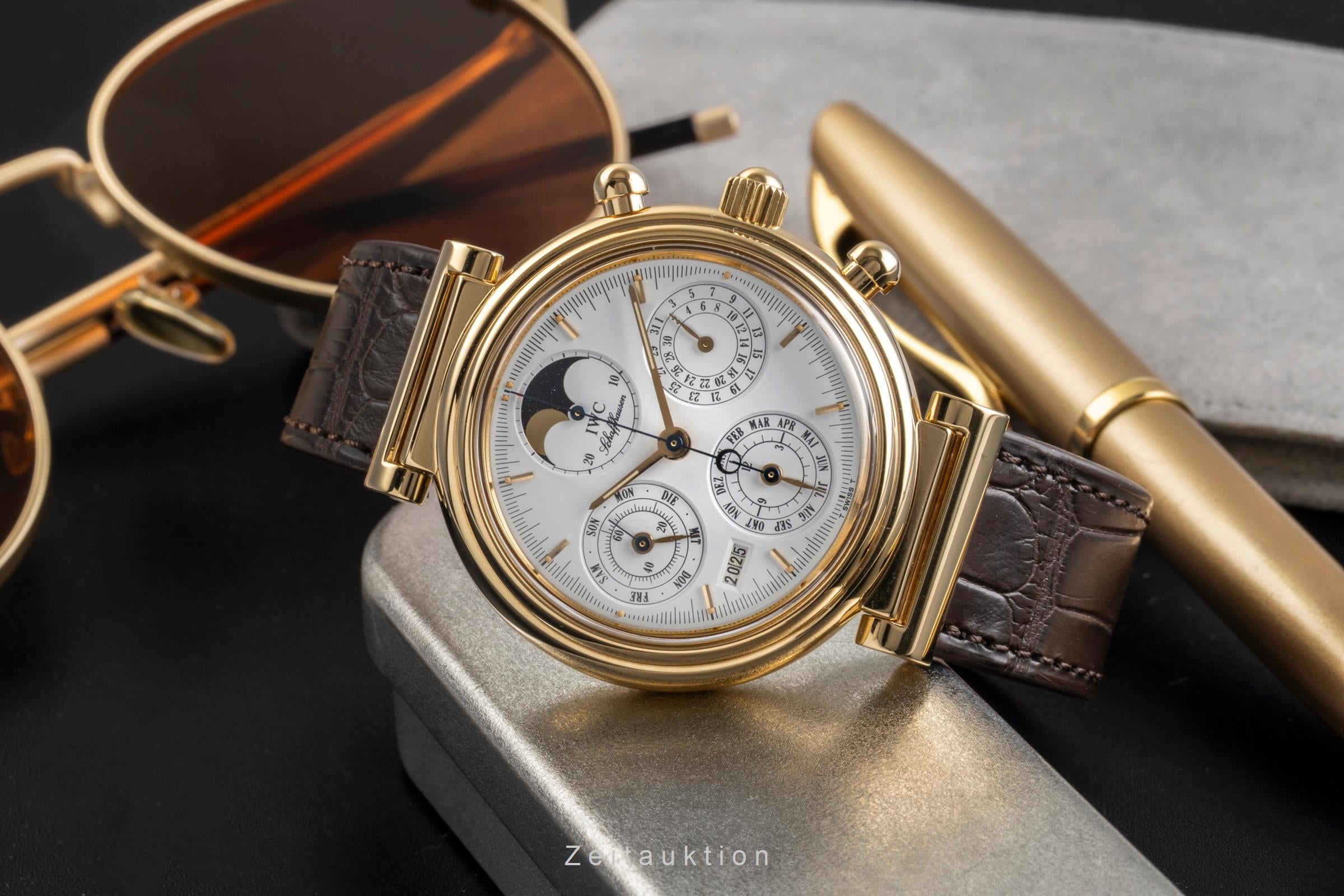 IWC Ewiger Kalender chronograph 18 ct gold automatic Kal. C.79061