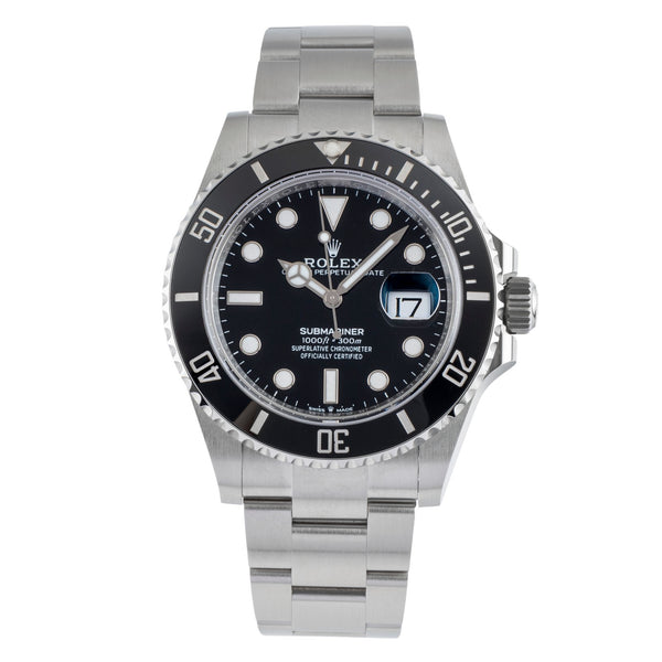 Rolex Submariner acero automático reloj para caballeros 126610LN  [2503288]