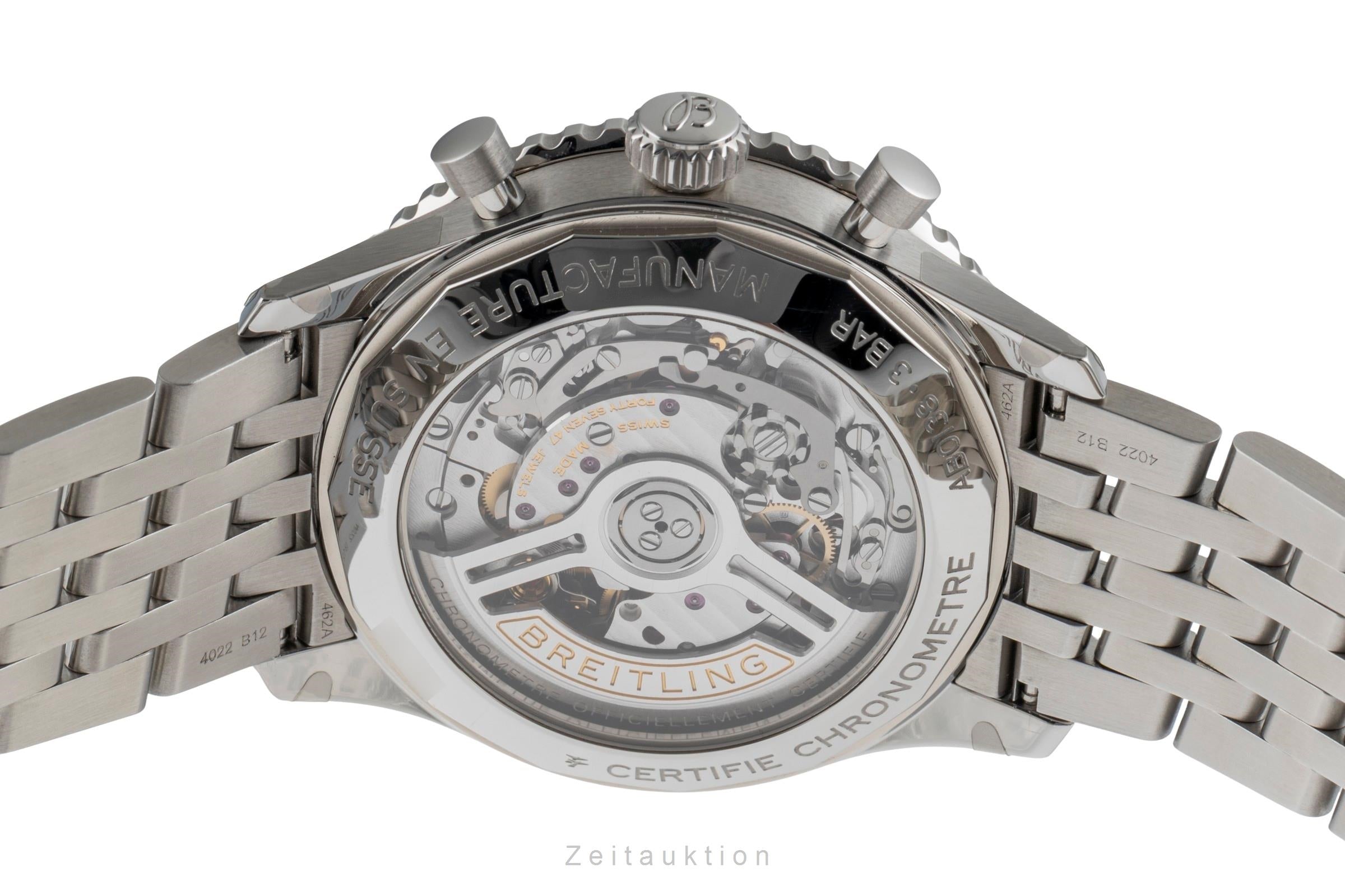 Breitling Navitimer 01 chronograph steel automatic men's watch AB0138241G1A1 LP: 9650EUR  [2503292]