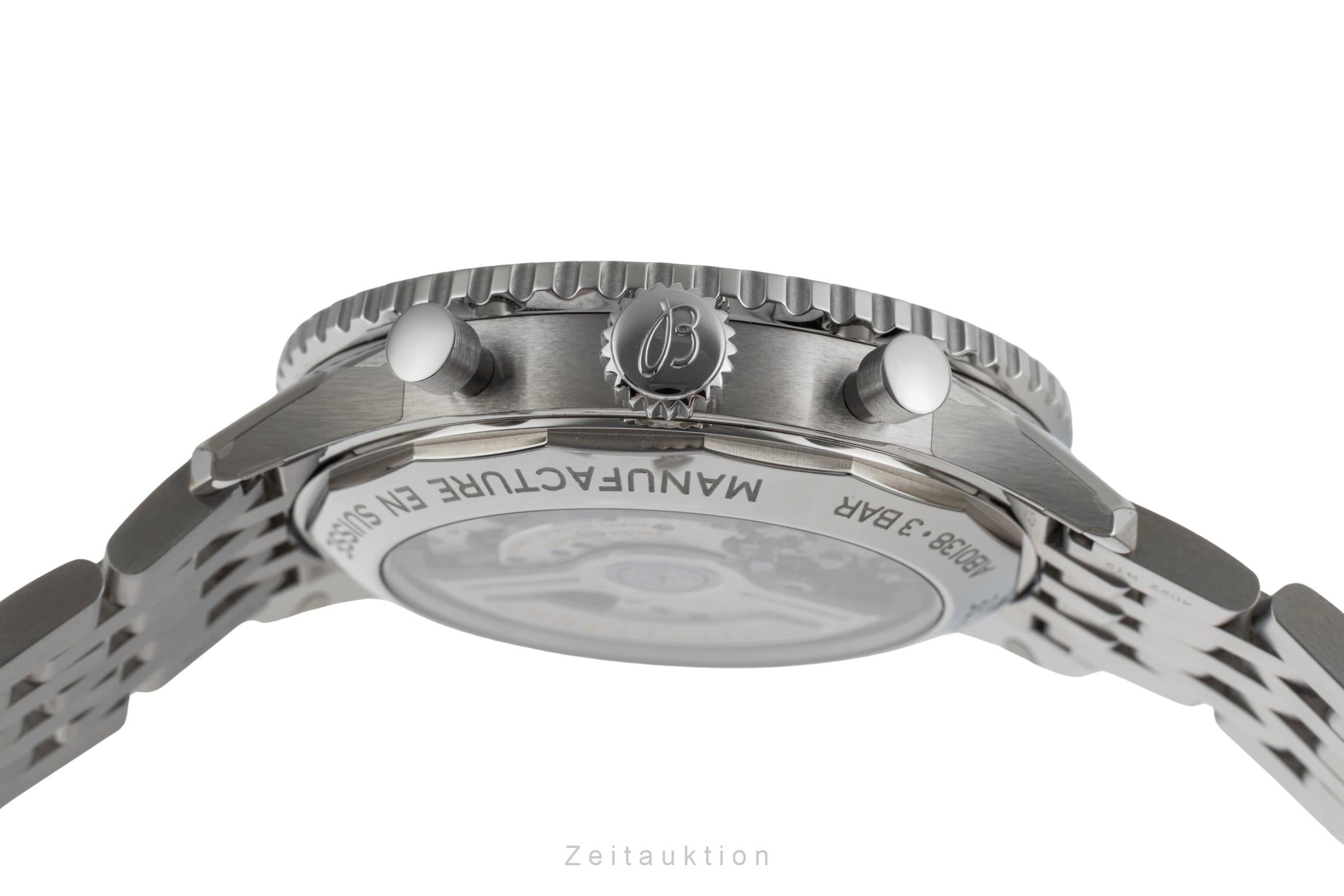 Breitling Navitimer 01 chronograph steel automatic men's watch AB0138241G1A1 LP: 9650EUR  [2503292]