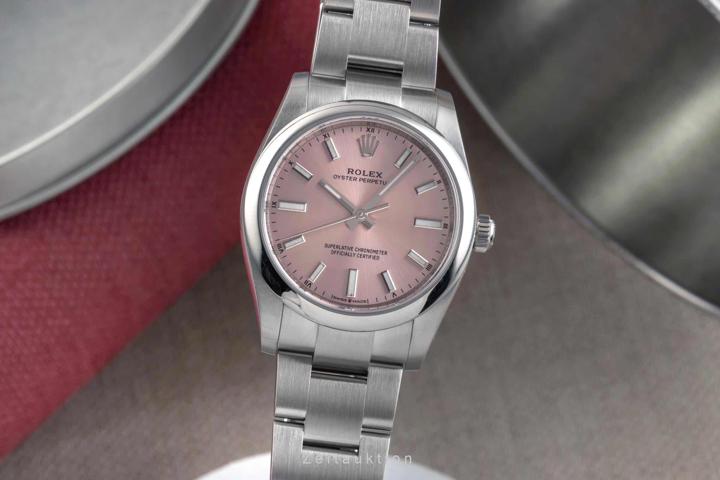 Rolex Oyster Perpetual steel automatic women's watch 124200  [2503293]