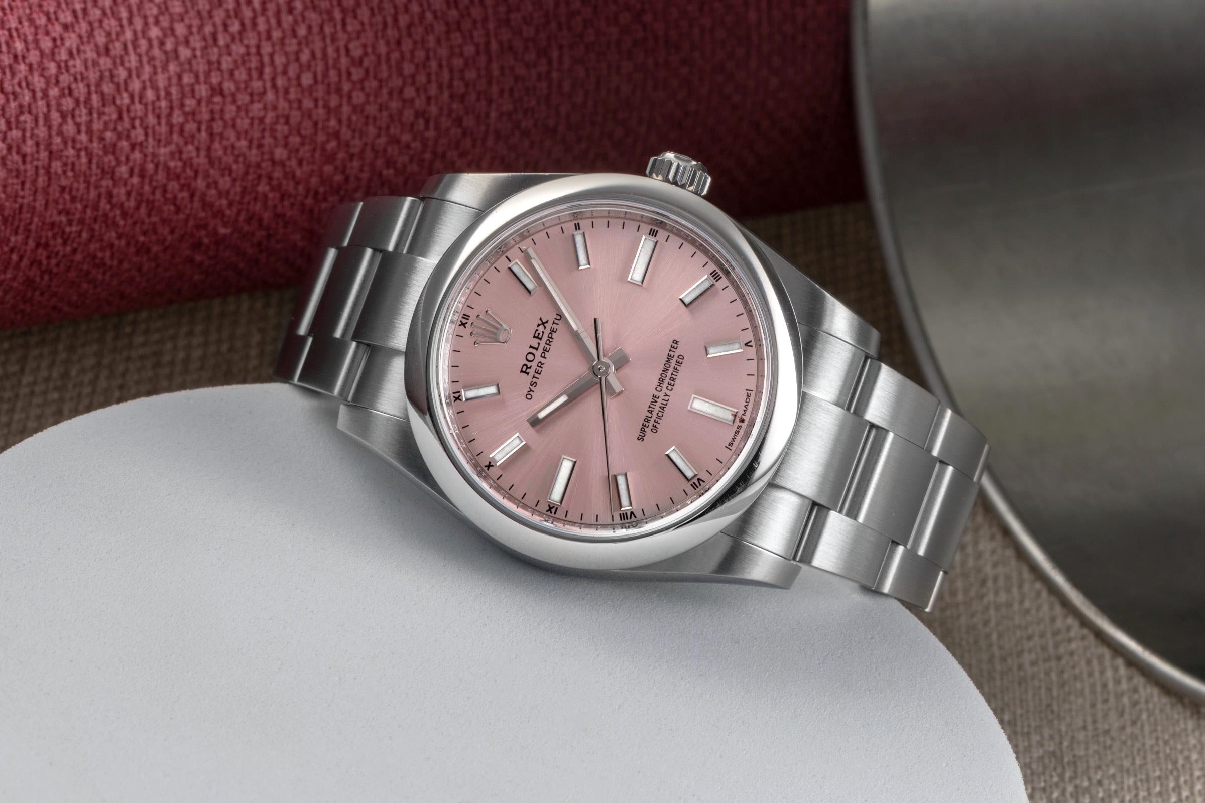 Rolex Oyster Perpetual steel automatic women's watch 124200  [2503293]