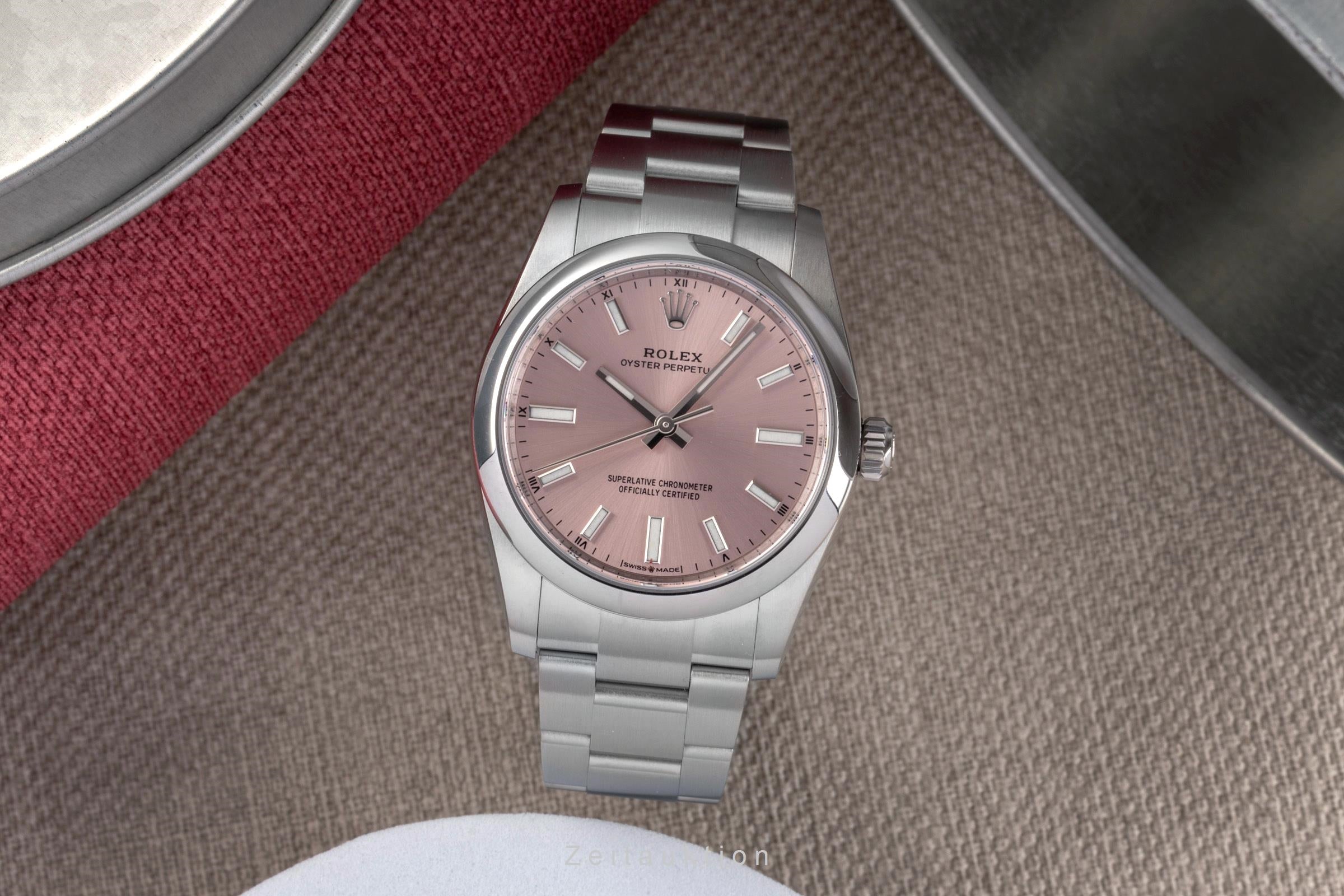 Rolex Oyster Perpetual steel automatic women's watch 124200  [2503293]