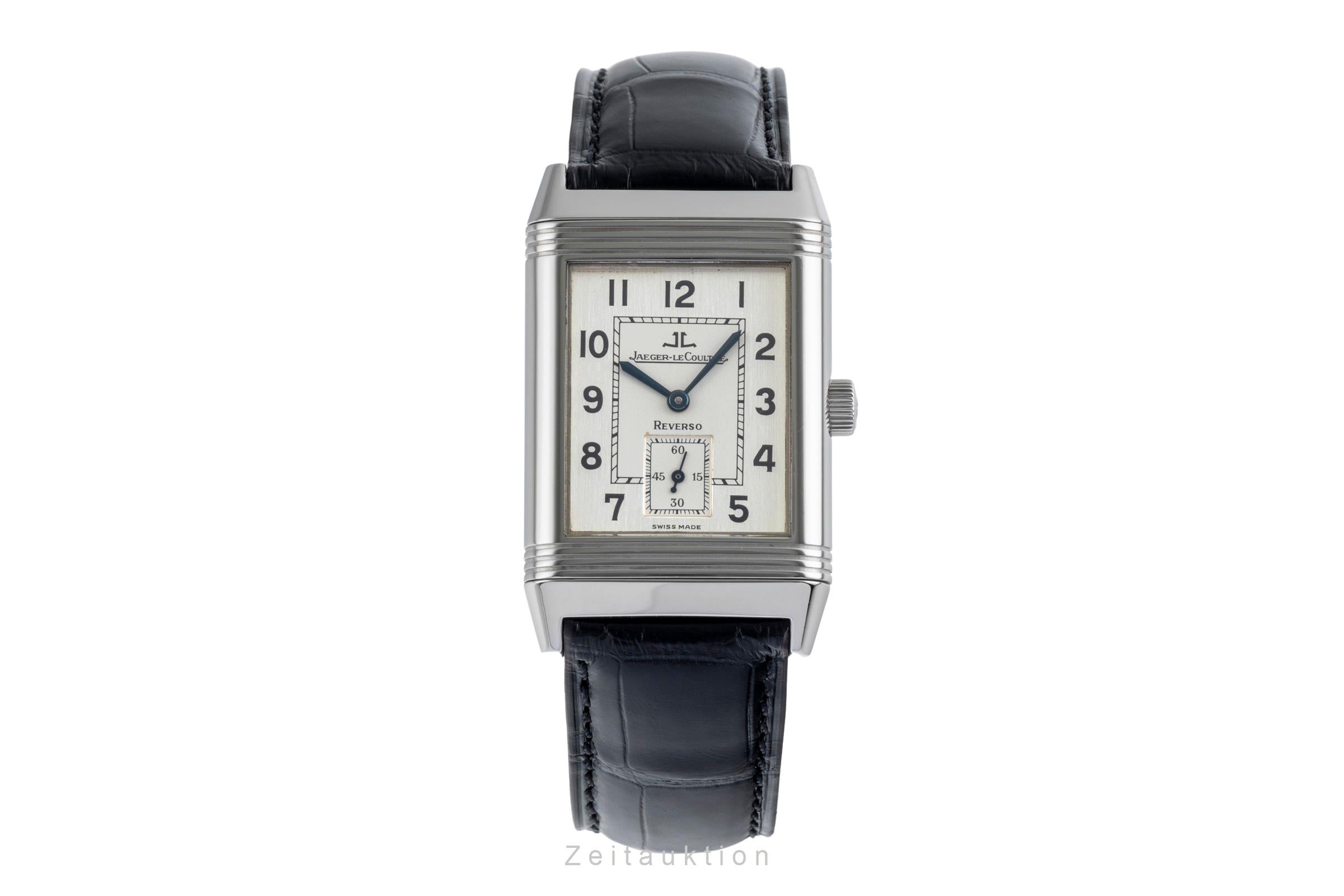 Jaeger LeCoultre Reverso acero cuerda manual reloj para caballeros 270.8.62 LP: 11100EUR  [2503294]