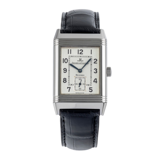 Jaeger LeCoultre Reverso acero cuerda manual reloj para caballeros 270.8.62 LP: 11100EUR  [2503294]