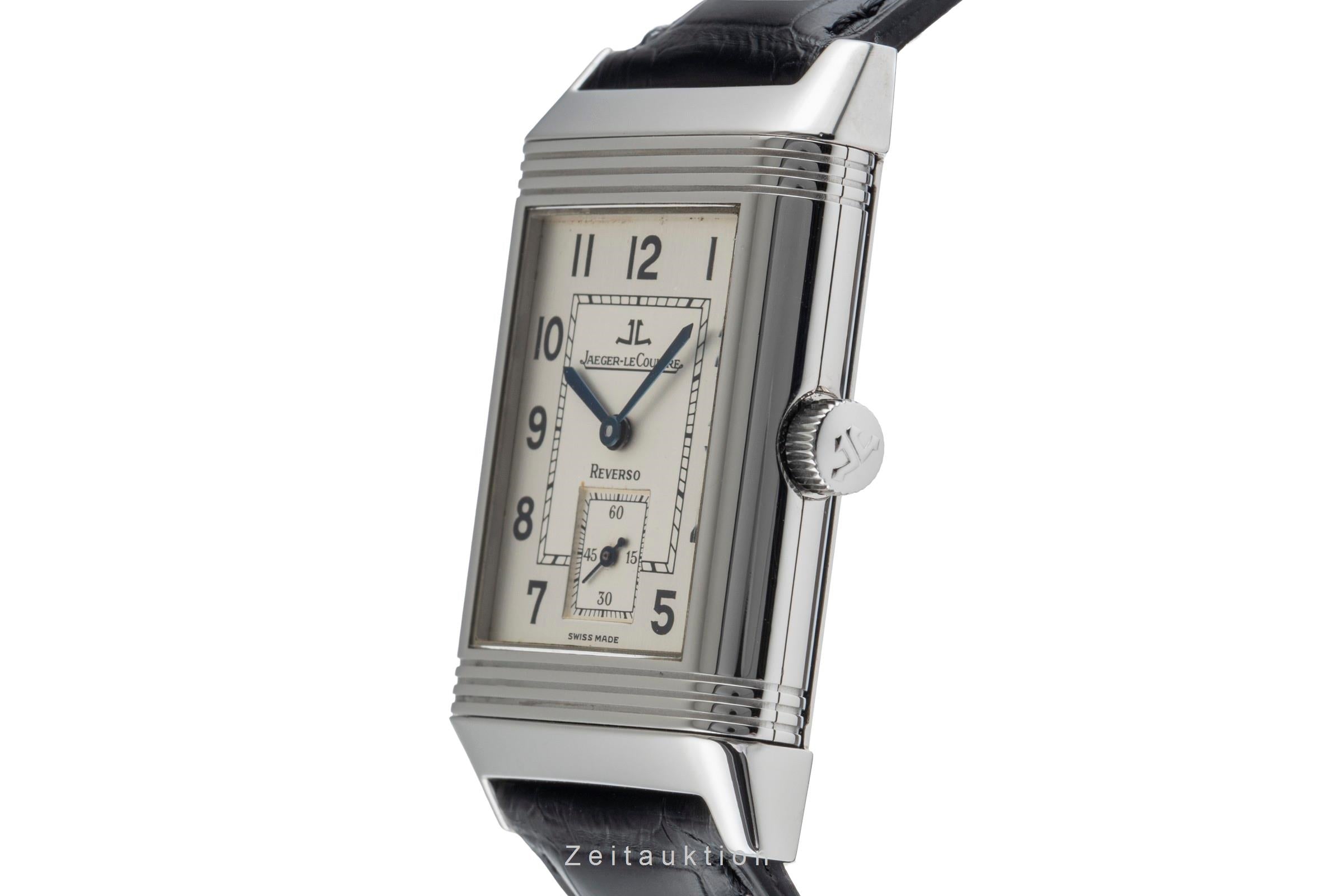 Jaeger LeCoultre Reverso acero cuerda manual reloj para caballeros 270.8.62 LP: 11100EUR  [2503294]