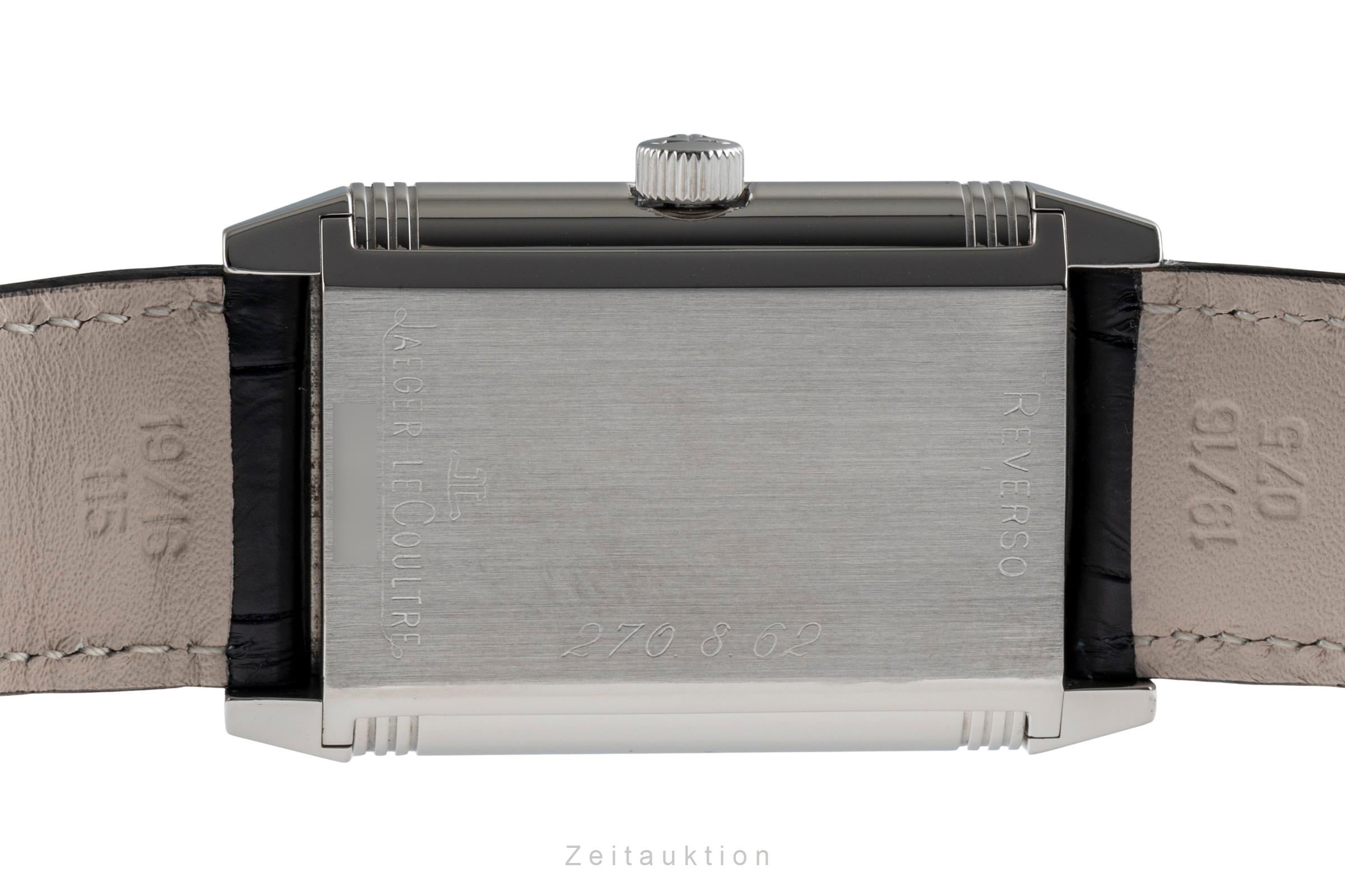 Jaeger LeCoultre Reverso acero cuerda manual reloj para caballeros 270.8.62 LP: 11100EUR  [2503294]