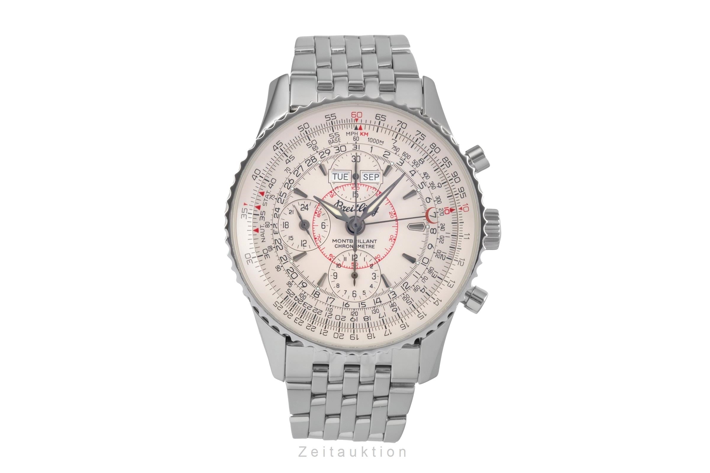 Breitling Montbrillant Datora Chronograph Stahl Automatik Ref. A21330 A213G18NP [2503295]