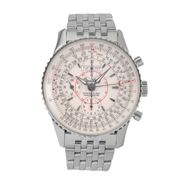 Breitling Montbrillant Datora Chronograph Stahl Automatik Ref. A21330 A213G18NP [2503295]