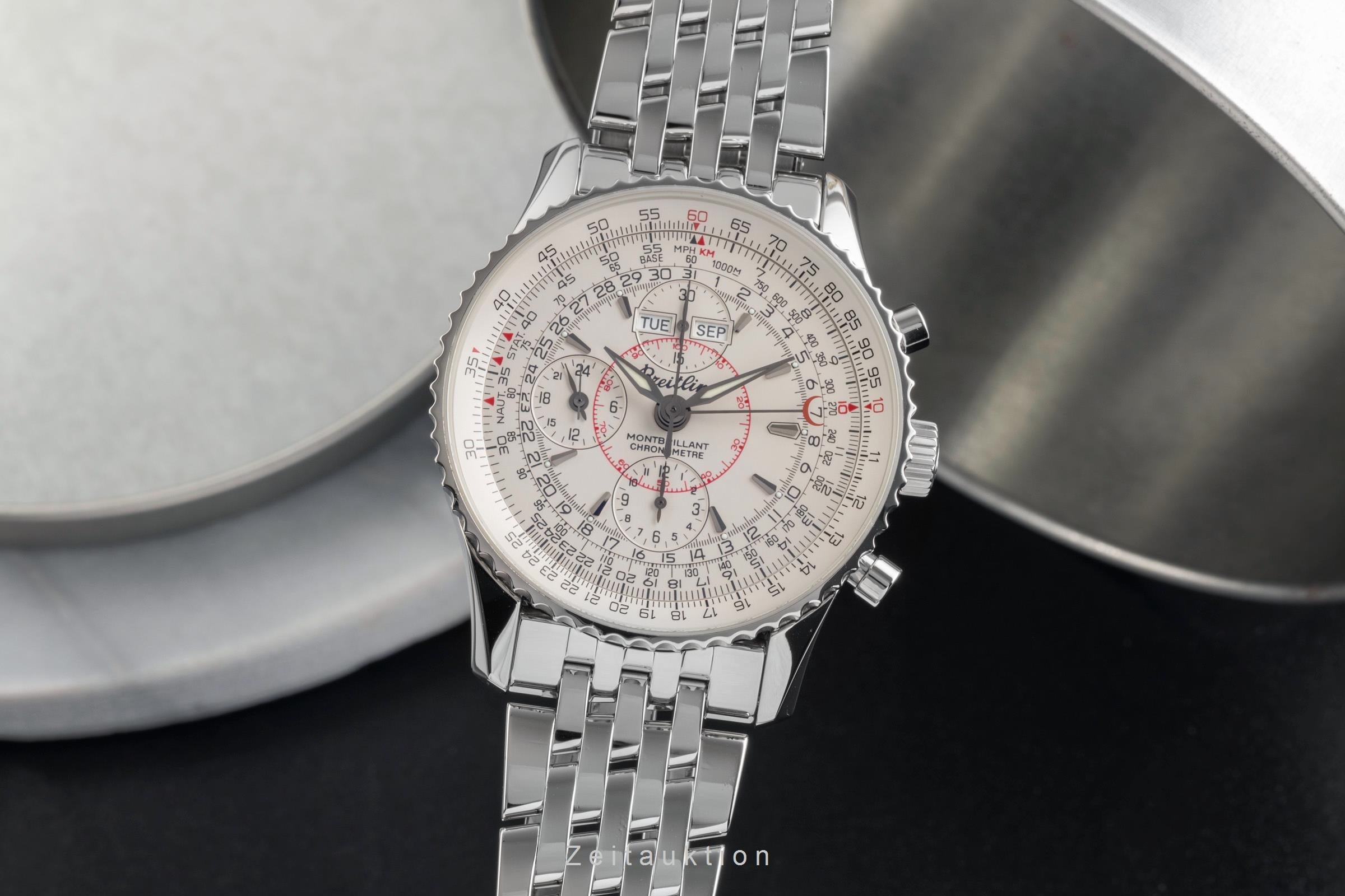 Breitling Montbrillant Datora Chronograph Stahl Automatik Ref. A21330 A213G18NP [2503295]
