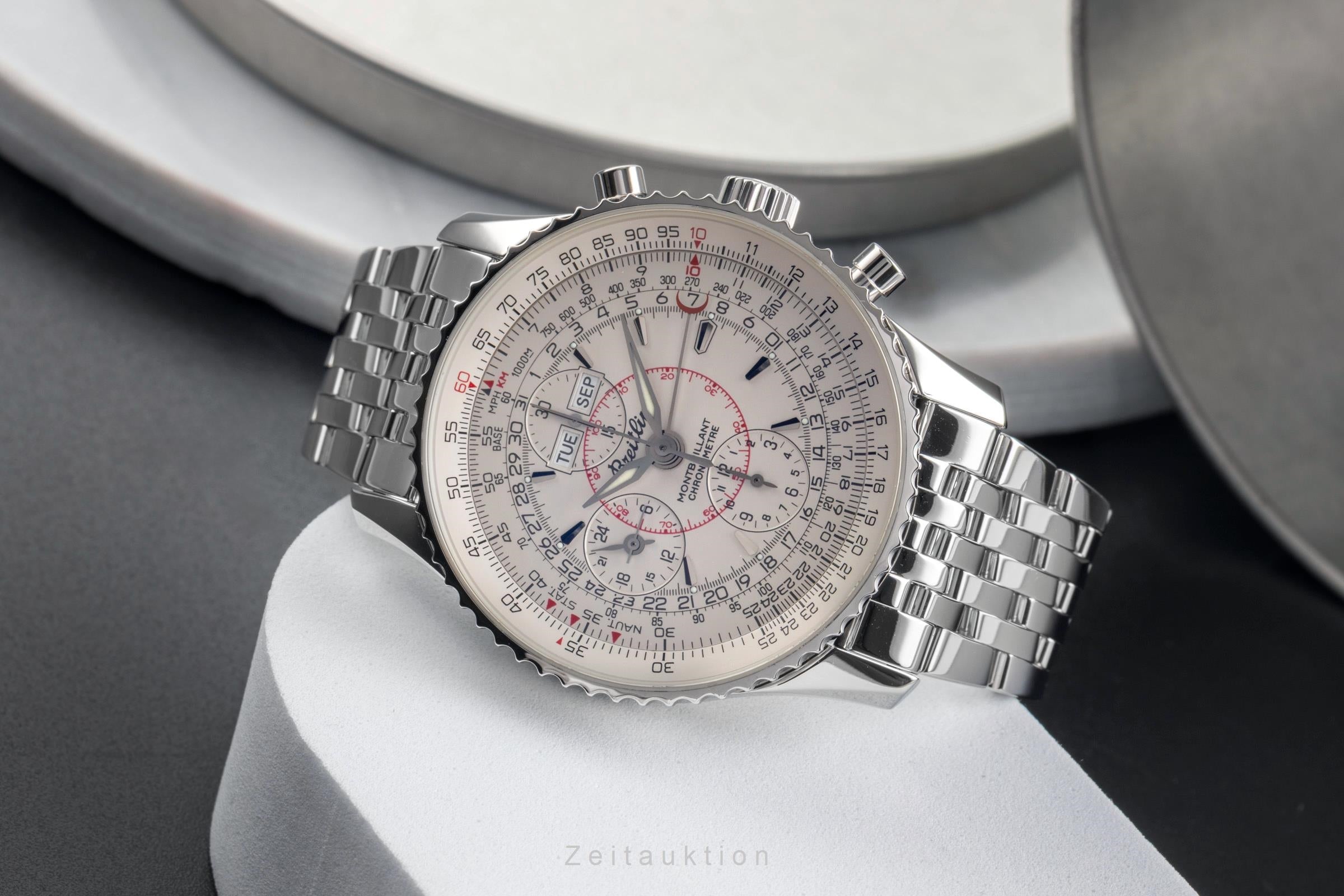 Breitling Montbrillant Datora Chronograph Stahl Automatik Ref. A21330 A213G18NP [2503295]