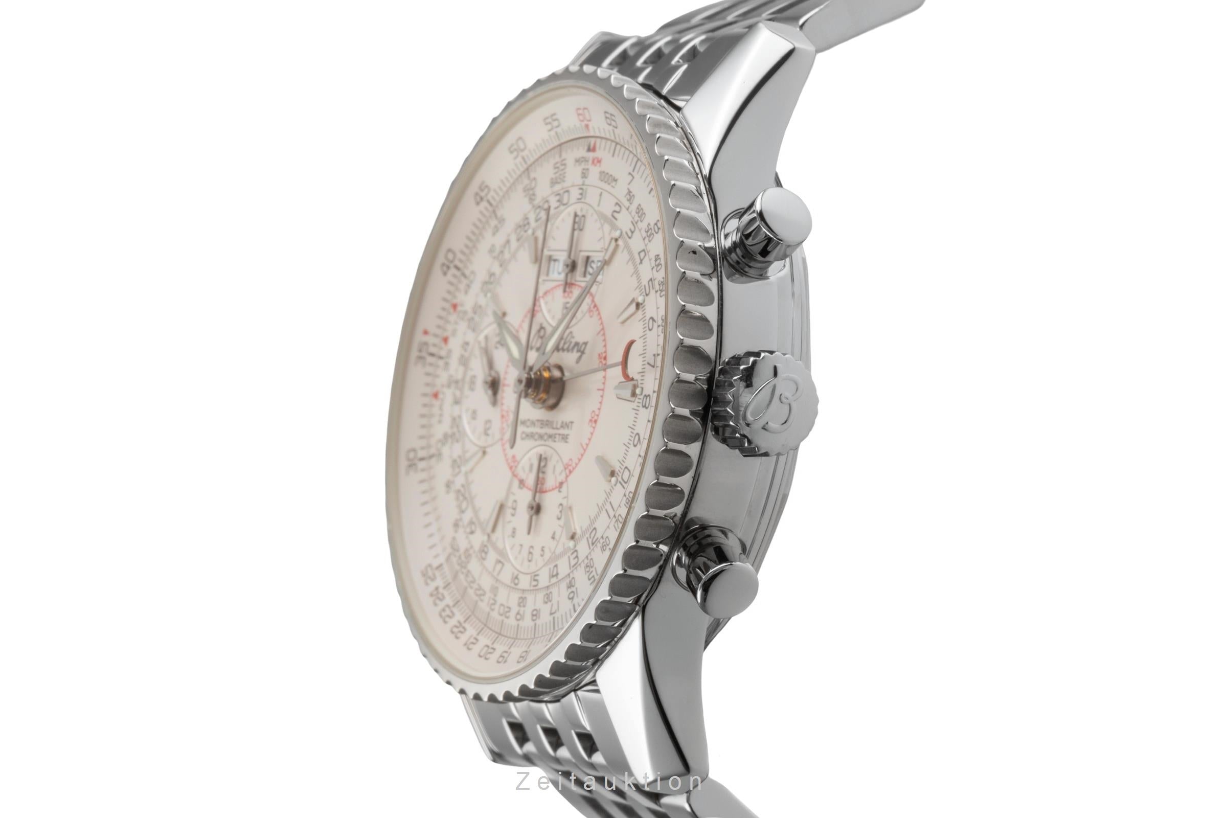 Breitling Montbrillant Datora Chronograph Stahl Automatik Ref. A21330 A213G18NP [2503295]