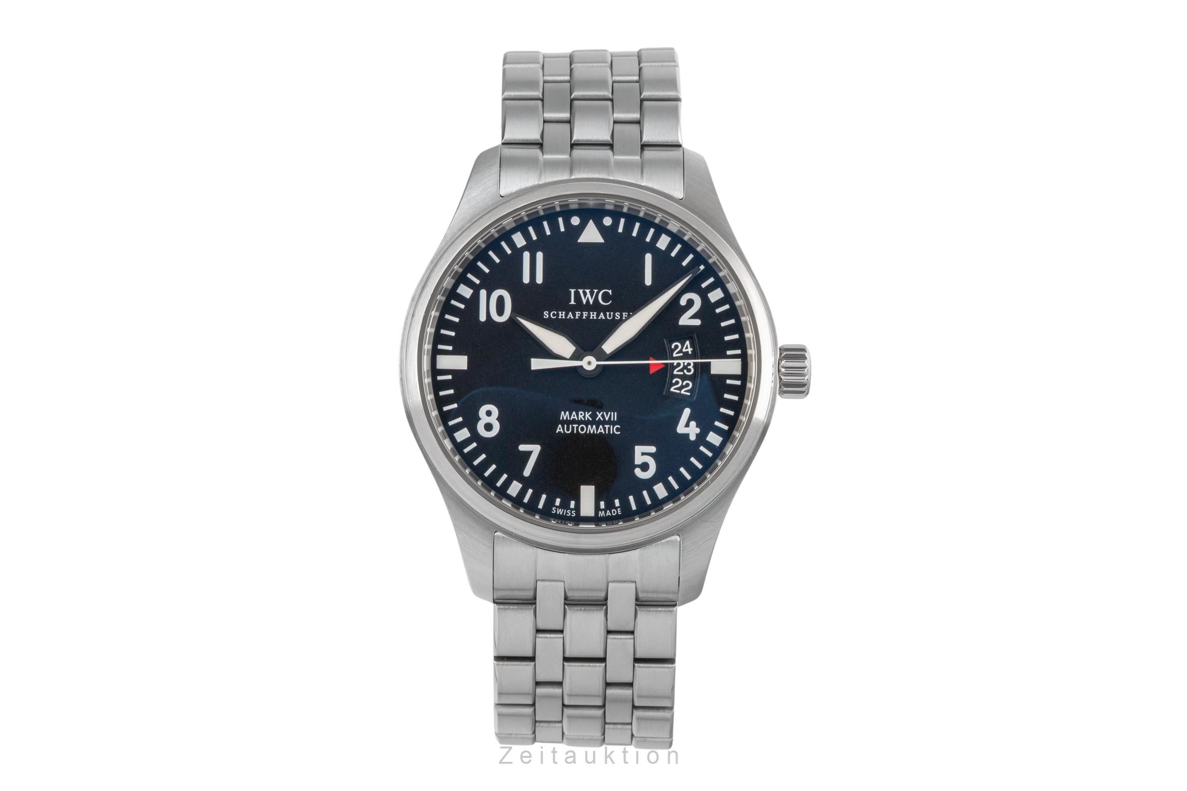 IWC Schaffhausen Mark XVII Fliegeruhr Automatik Stahl Ref. IW326504 B&P 2014 [2503302]