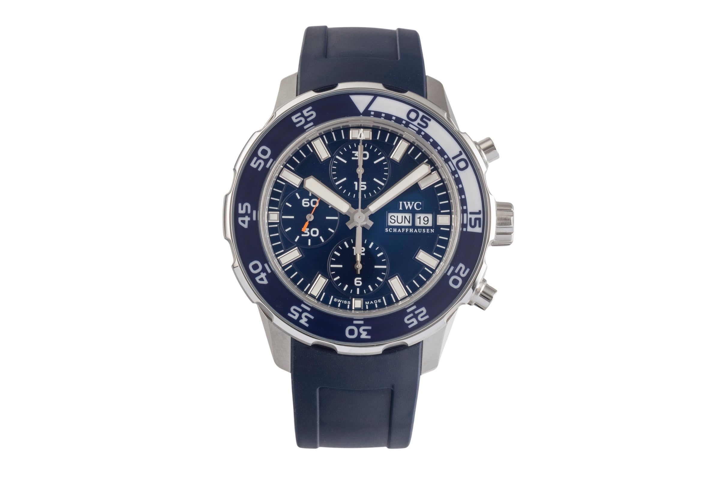 IWC Aquatimer chronograph steel automatic men's watch IW376711  [2503303]
