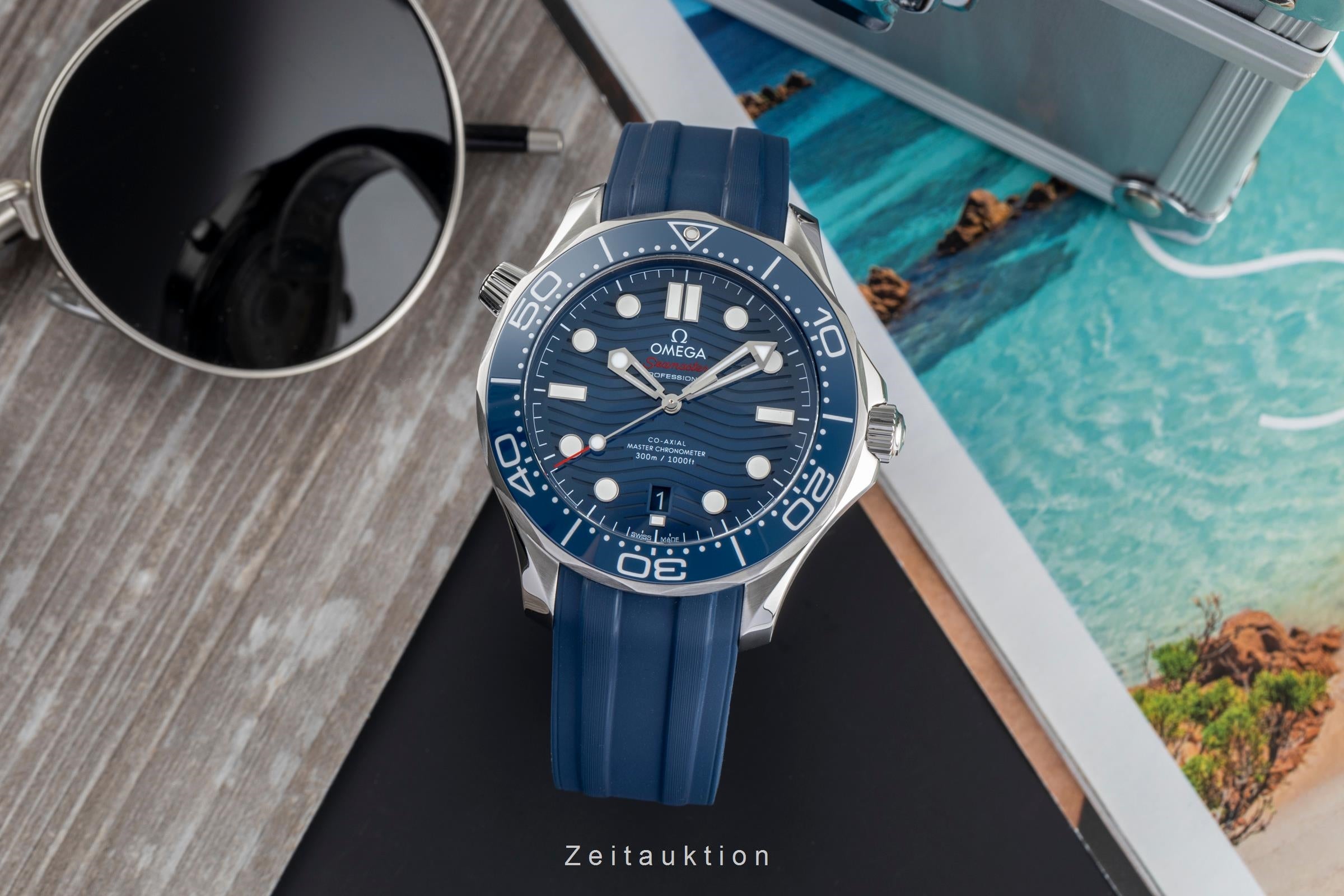 Omega Seamaster acero automático reloj para caballeros 210.32.42.20.03.001 LP: 6100EUR  [2503304]