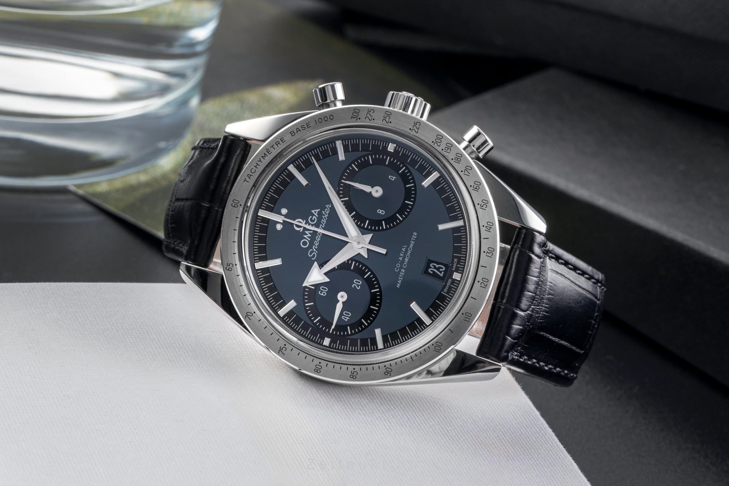 Omega Speedmaster cronografo acciaio carica manuale orologio da uomo 332.12.41.51.03.001 LP: 9900EUR  [2503305]
