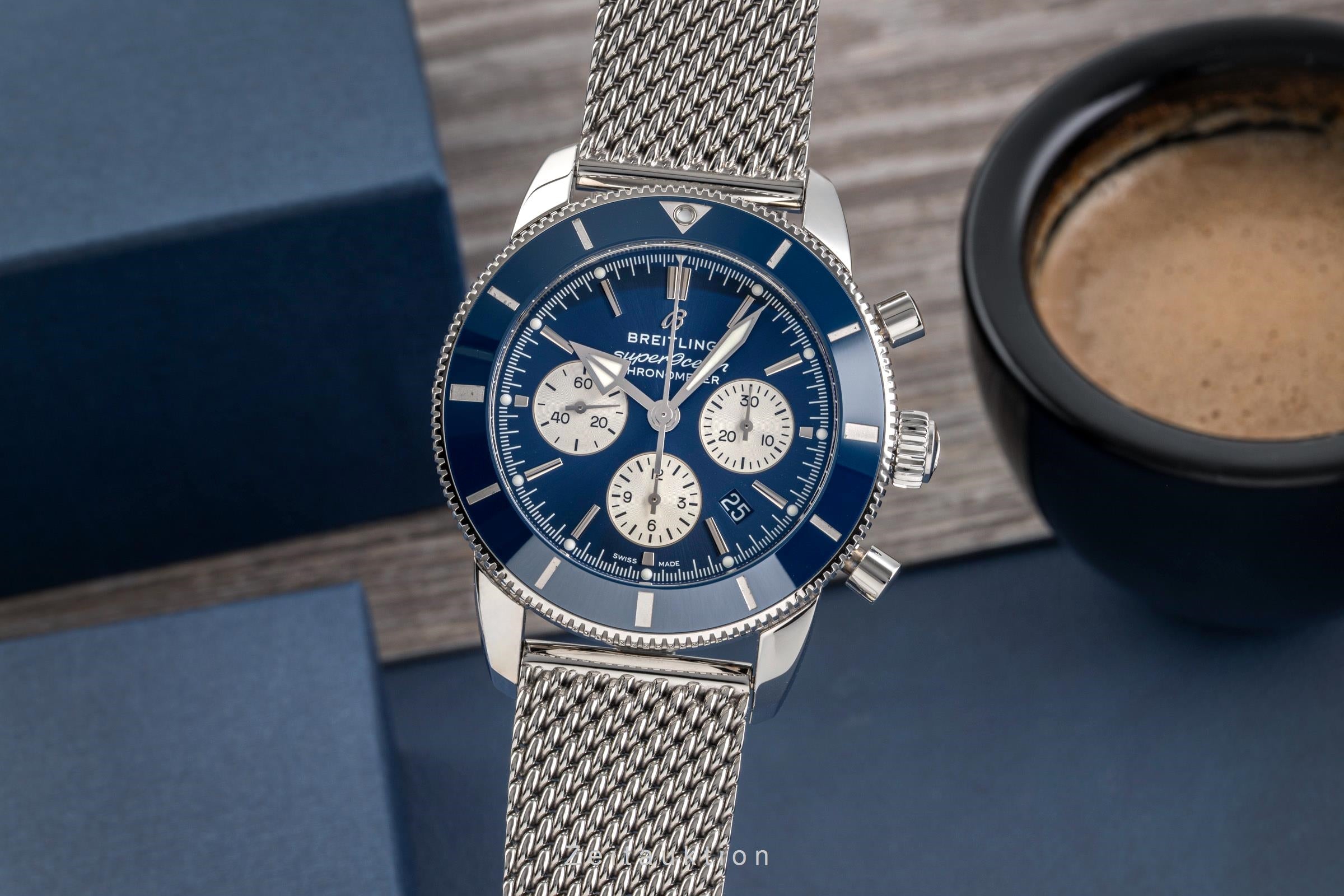 Breitling Superocean chronograph steel automatic men's watch AB0162161C1A1 VP: 9200EUR  [2503308]