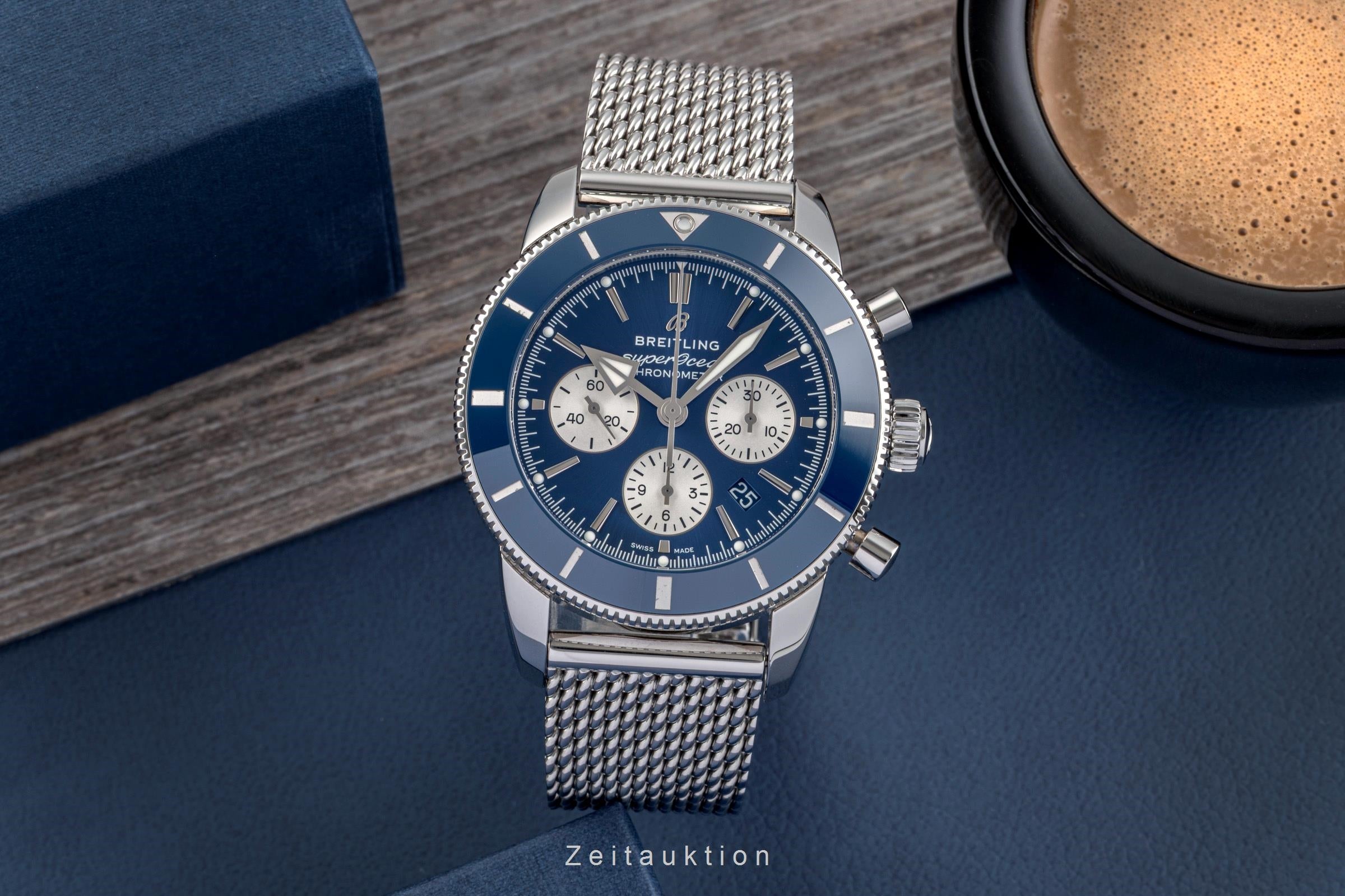 Breitling Superocean chronograph steel automatic men's watch AB0162161C1A1 VP: 9200EUR  [2503308]