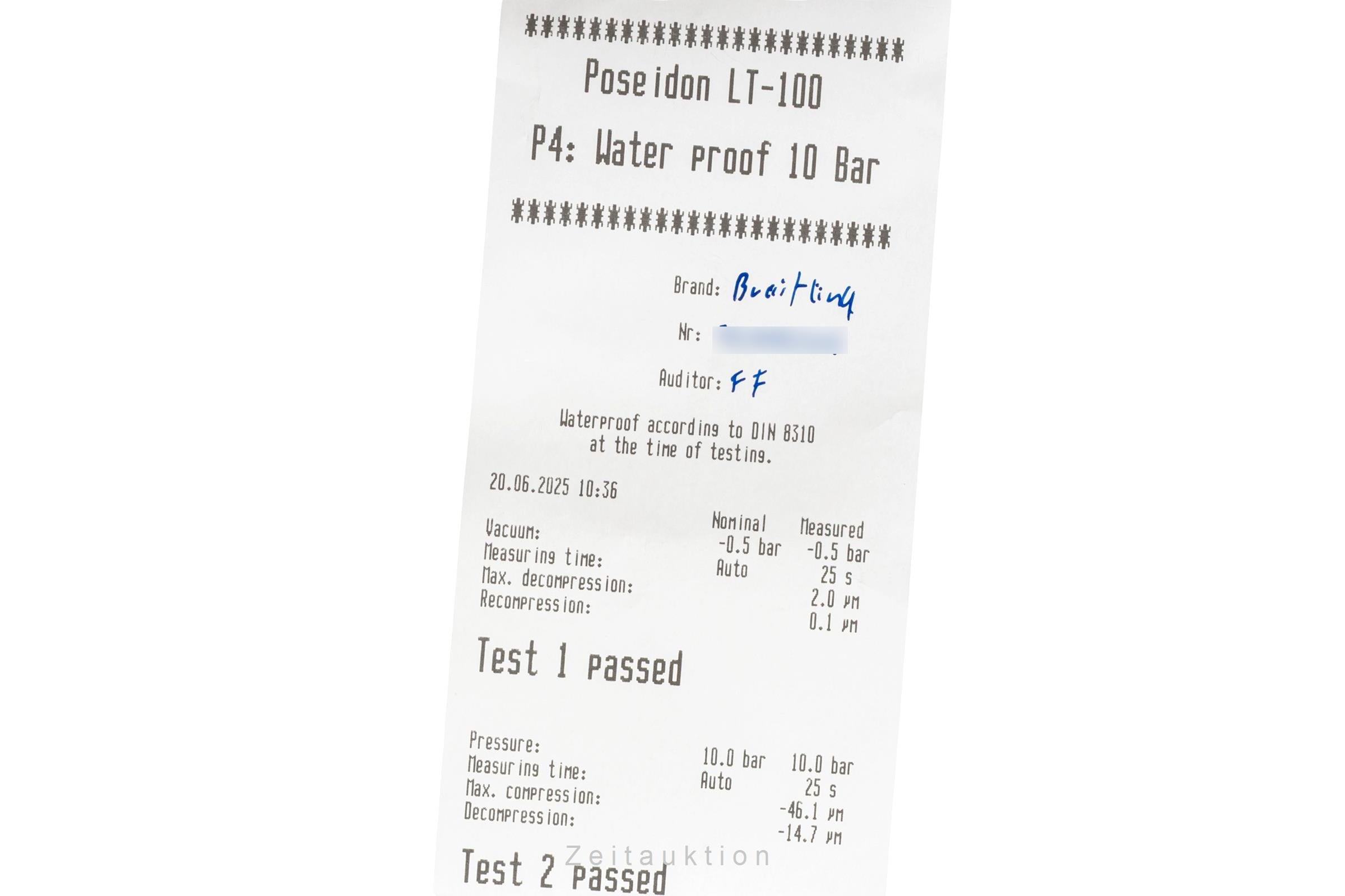 Breitling Superocean chronograph steel automatic men's watch AB0162161C1A1 VP: 9200EUR  [2503308]