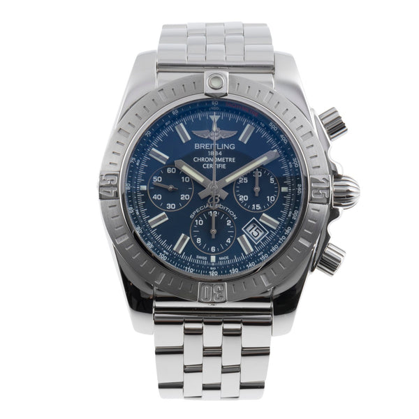 Breitling Chronomat 44 chronograph steel automatic men's watch AB011511/BF70  [2503309]