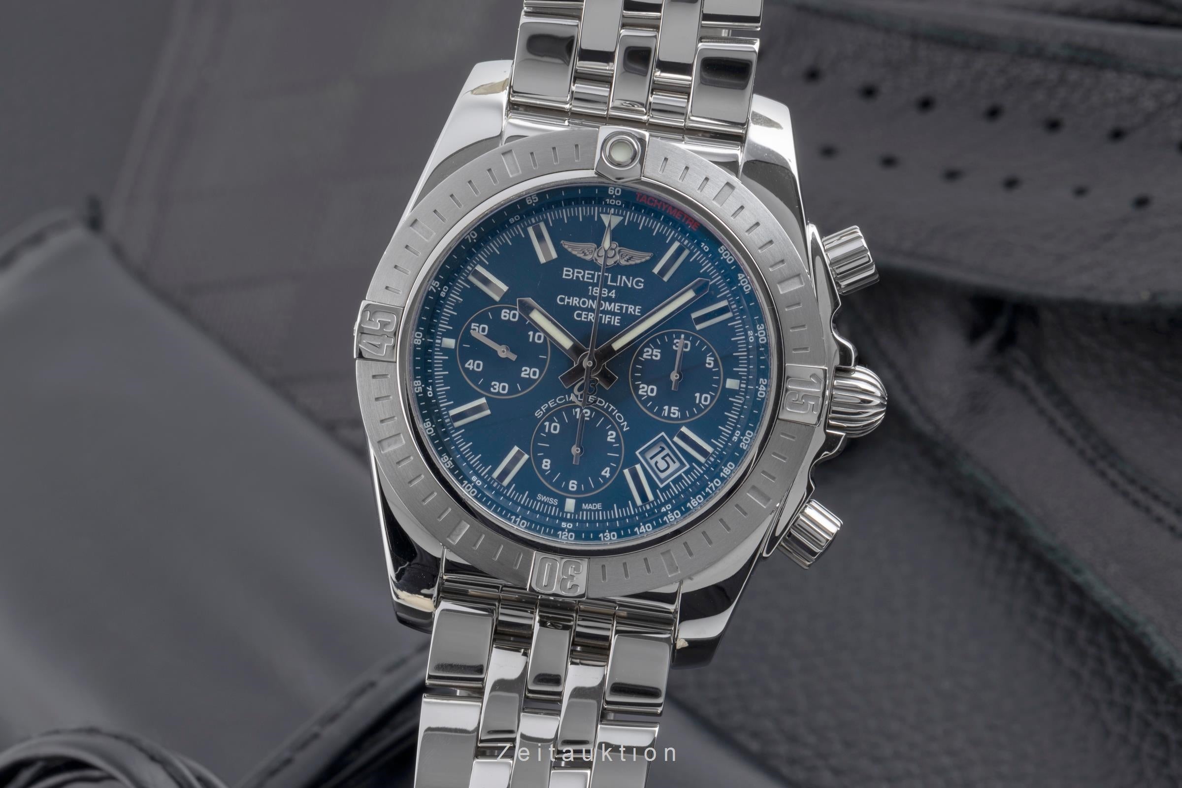 Breitling Chronomat 44 chronograph steel automatic men's watch AB011511/BF70  [2503309]