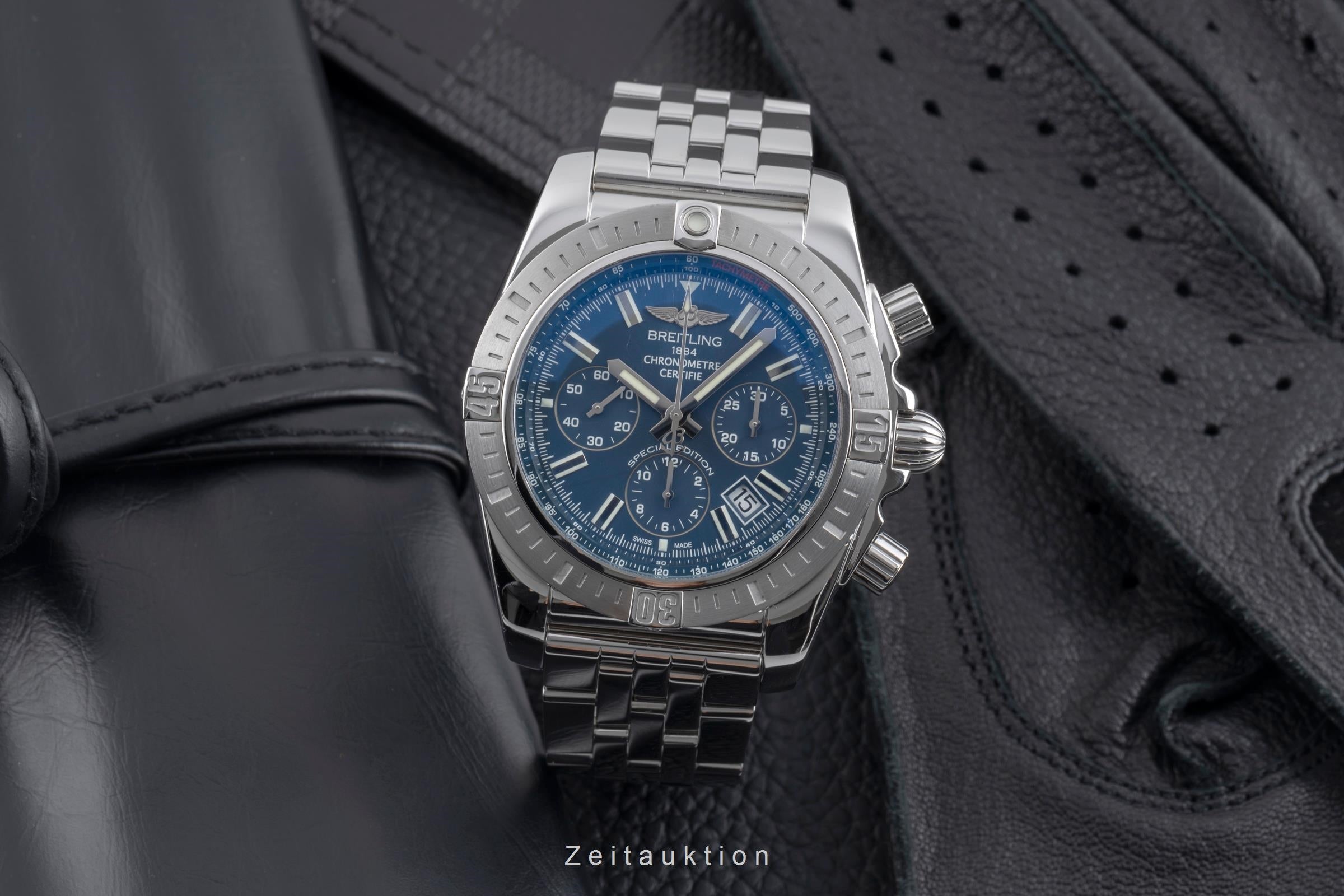 Breitling Chronomat 44 chronograph steel automatic men's watch AB011511/BF70  [2503309]