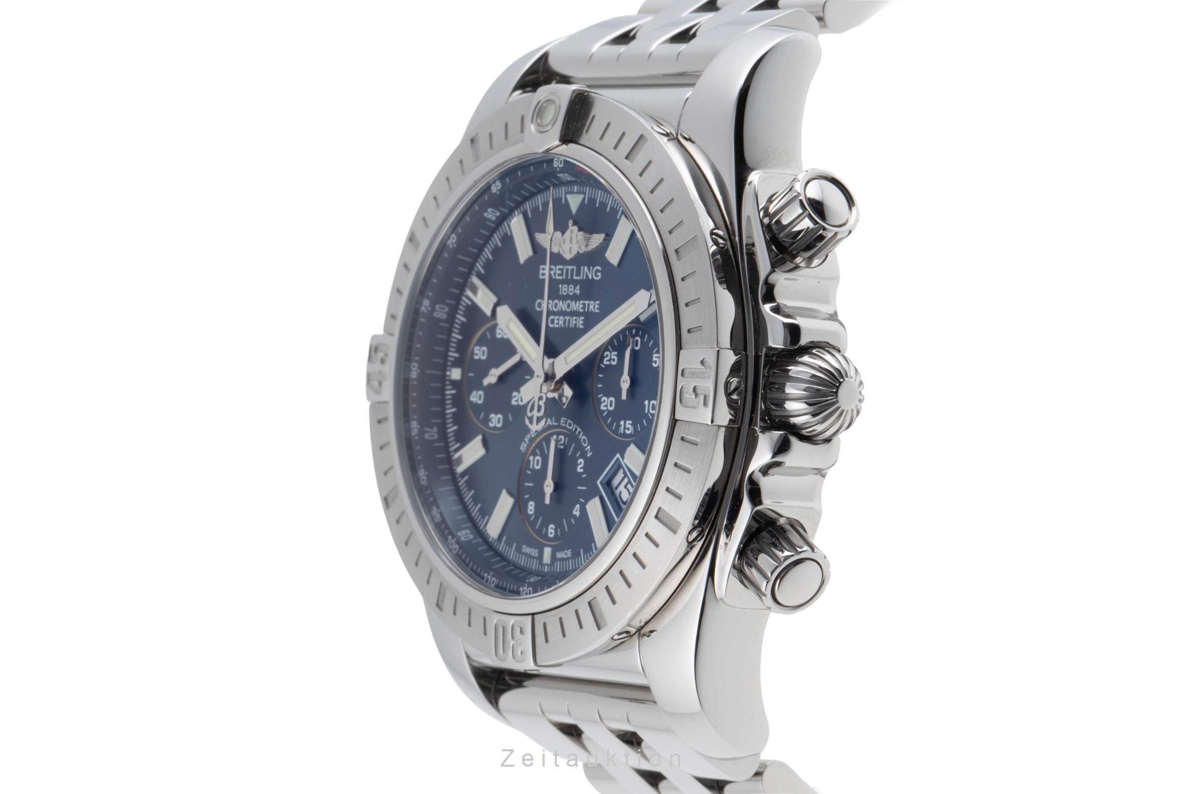 Breitling Chronomat 44 chronograph steel automatic men's watch AB011511/BF70  [2503309]