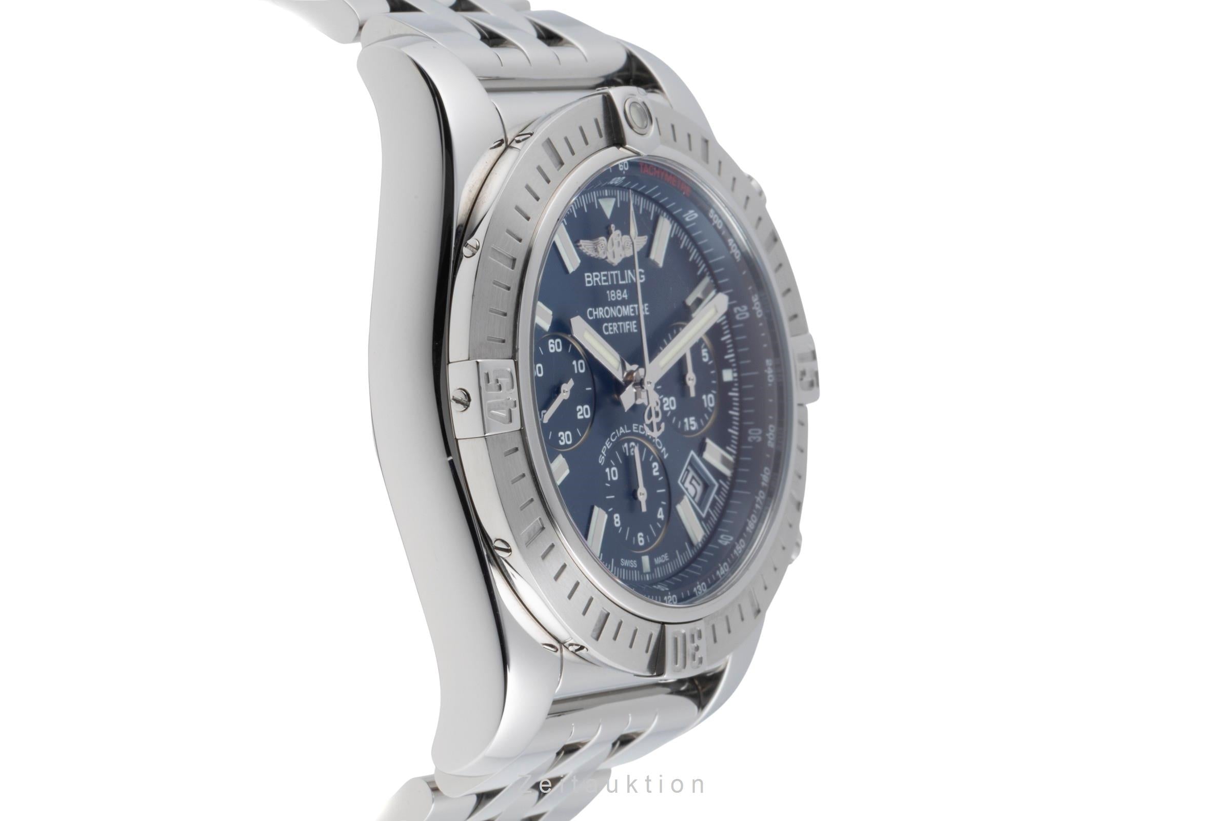 Breitling Chronomat 44 chronograph steel automatic men's watch AB011511/BF70  [2503309]