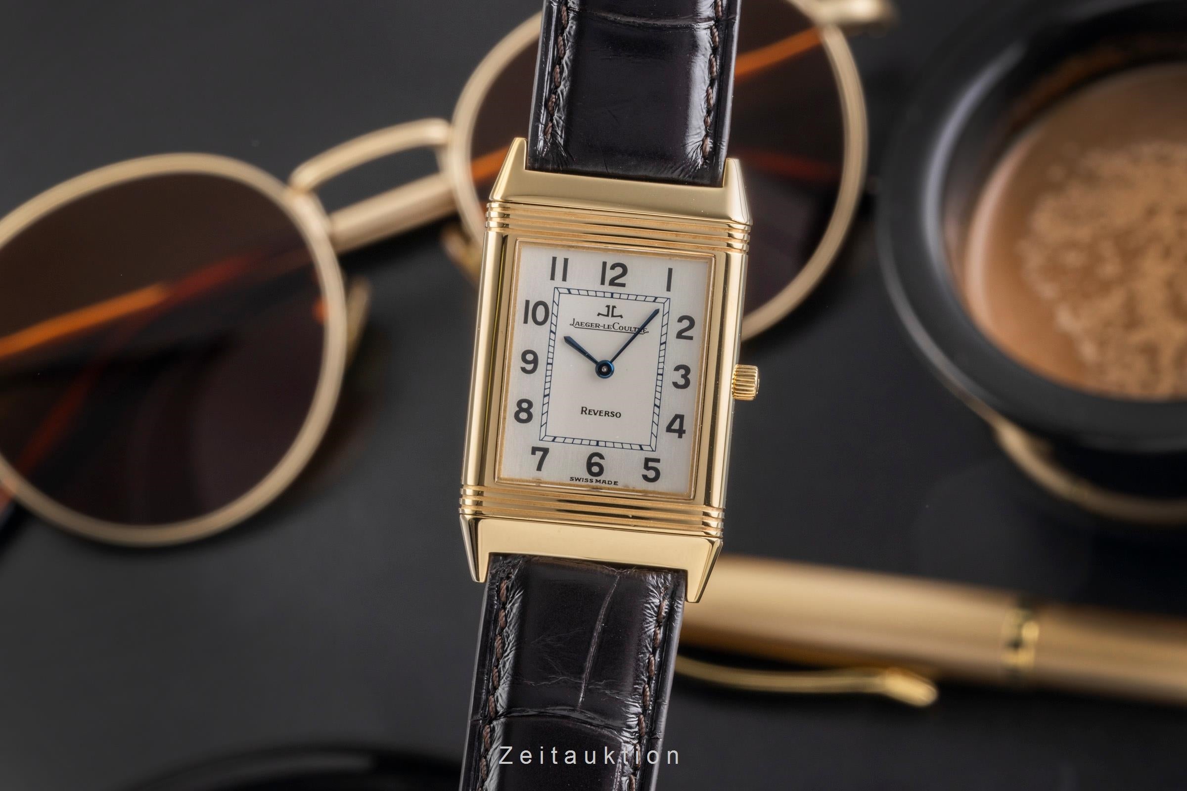 Jaeger LeCoultre Reverso 18 ct gold manual winding Kal. 846 Ref Jaeger LeCoultre Reverso 18 ct gold manual winding Kal. 846 Ref